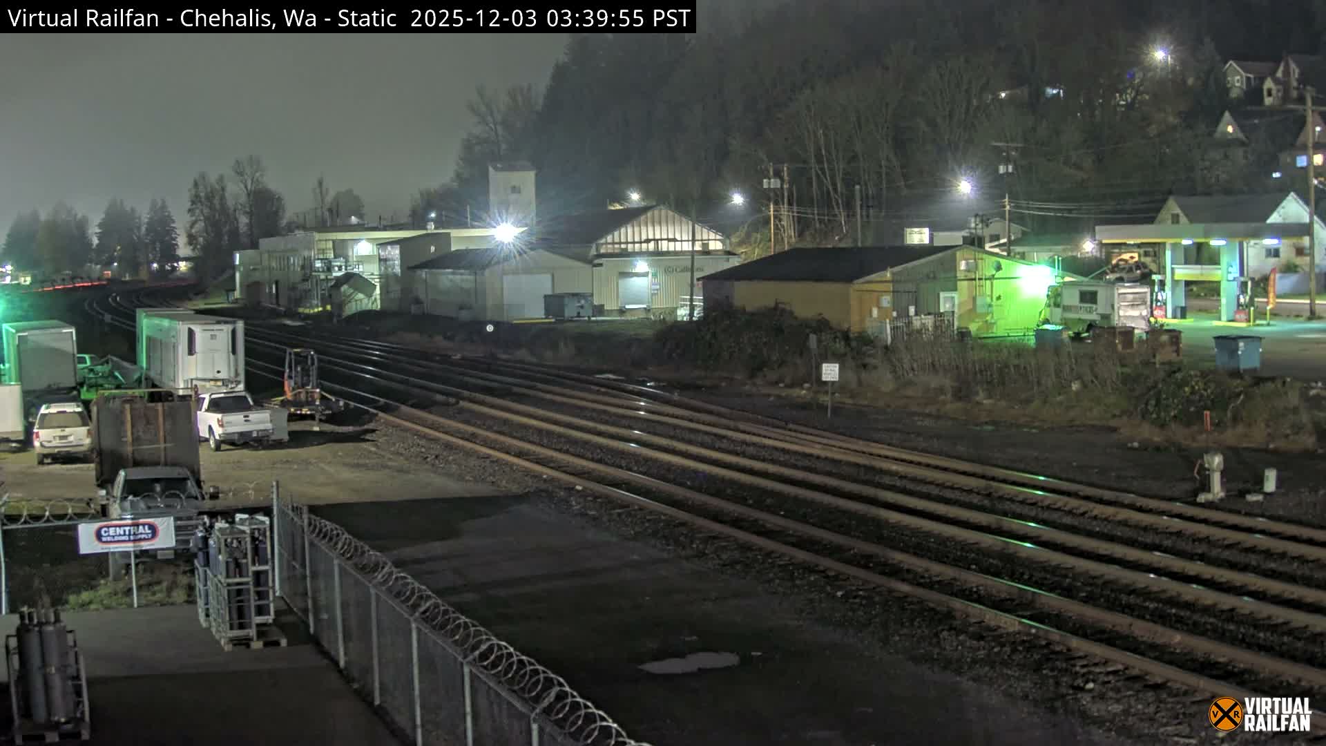 Chehalis City & Railroad Live Cam - Chehalis, Lewis, Washington, USA