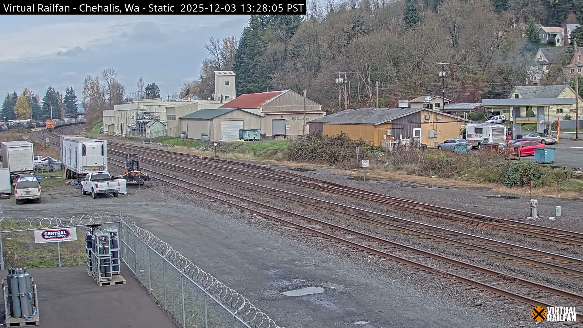Chehalis City & Railroad Live Cam - Chehalis, Lewis, Washington, USA