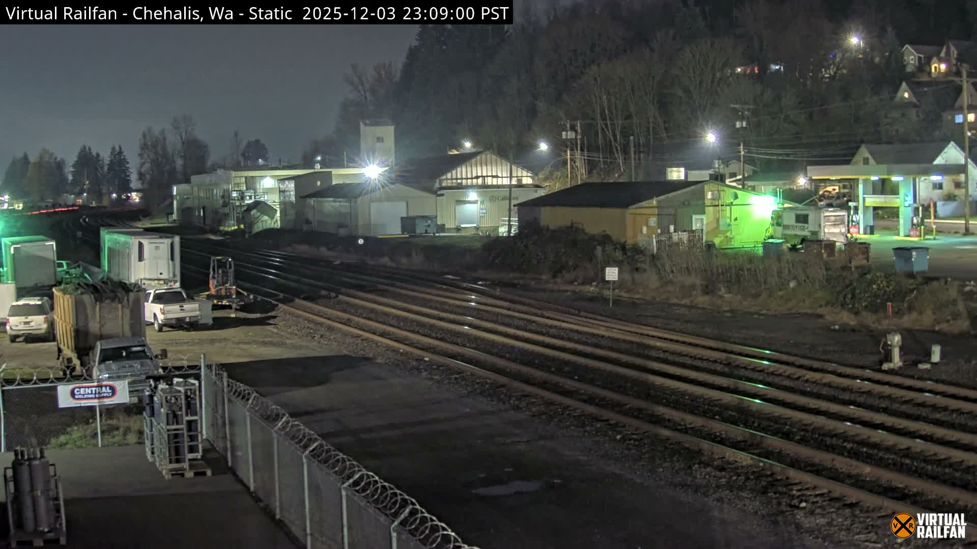 Chehalis City & Railroad Live Cam - Chehalis, Lewis, Washington, USA