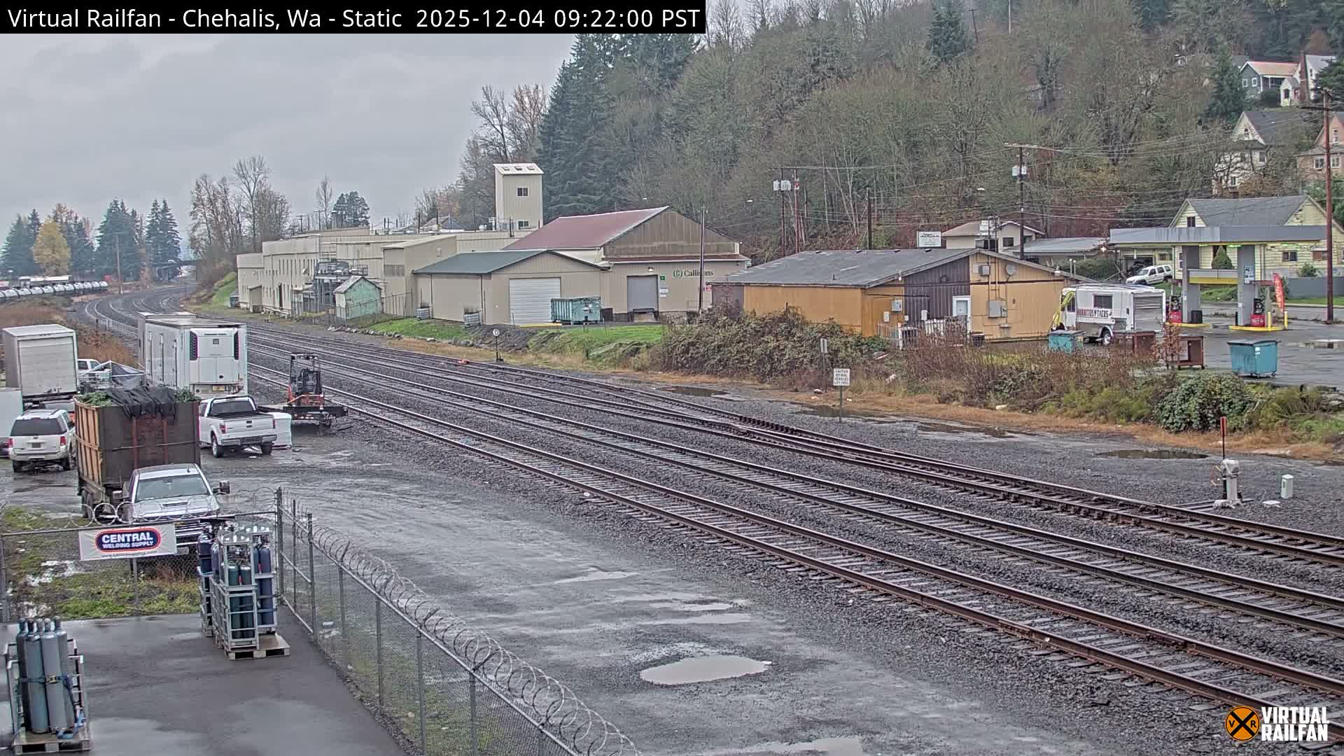 Chehalis City & Railroad Live Cam - Chehalis, Lewis, Washington, USA