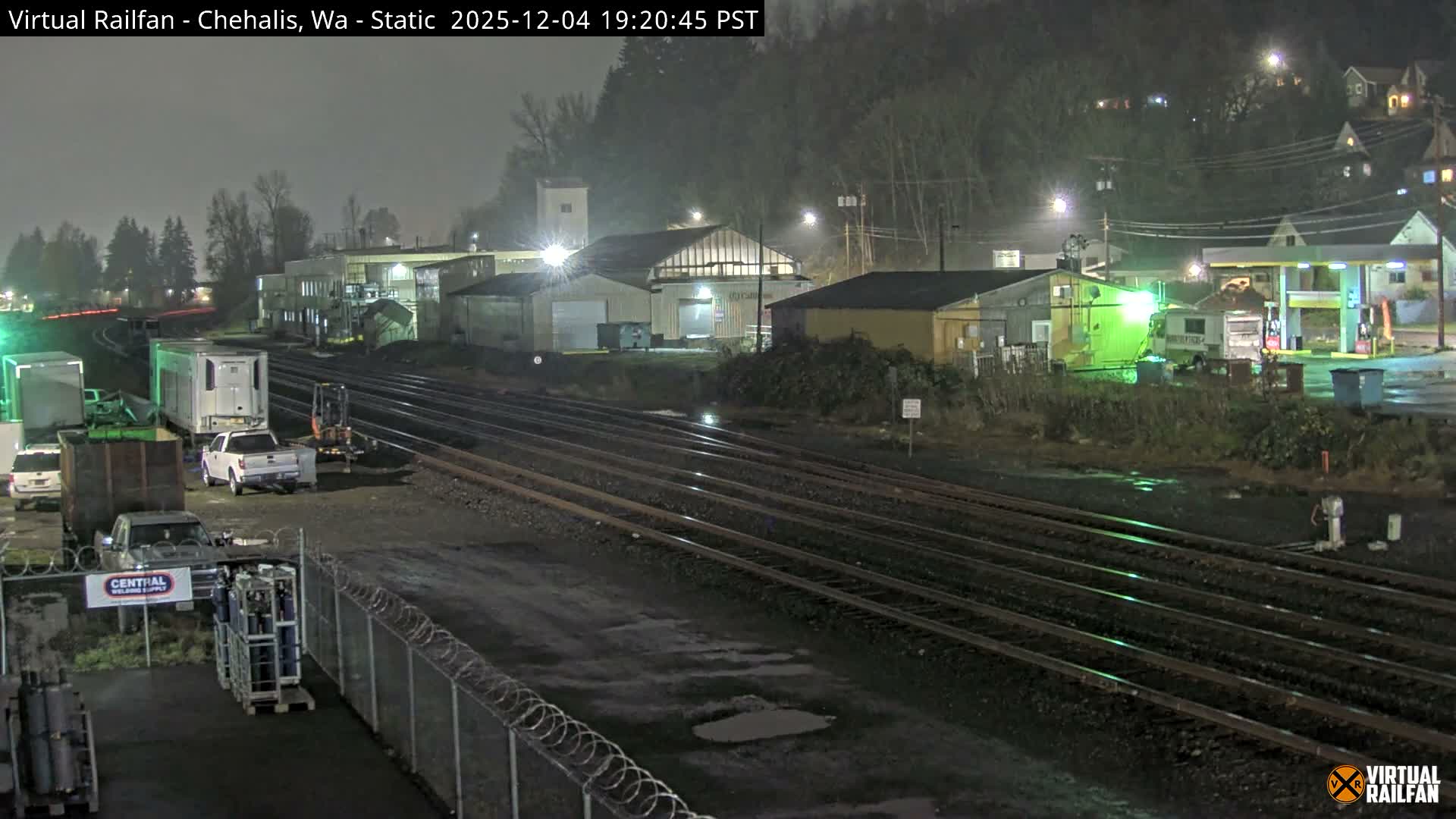 Chehalis City & Railroad Live Cam - Chehalis, Lewis, Washington, USA