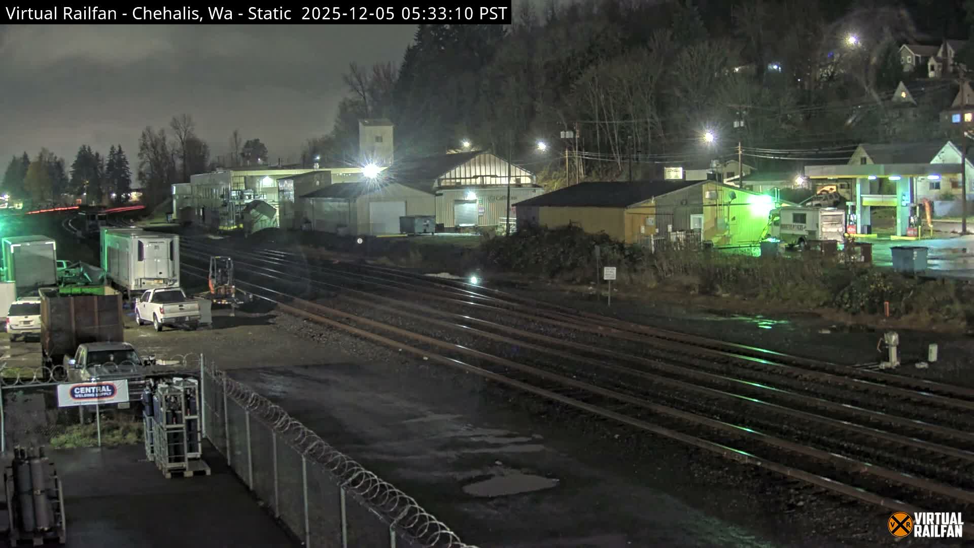 Chehalis City & Railroad Live Cam - Chehalis, Lewis, Washington, USA