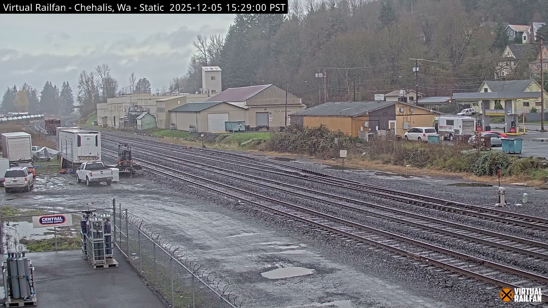 Chehalis City & Railroad Live Cam - Chehalis, Lewis, Washington, USA