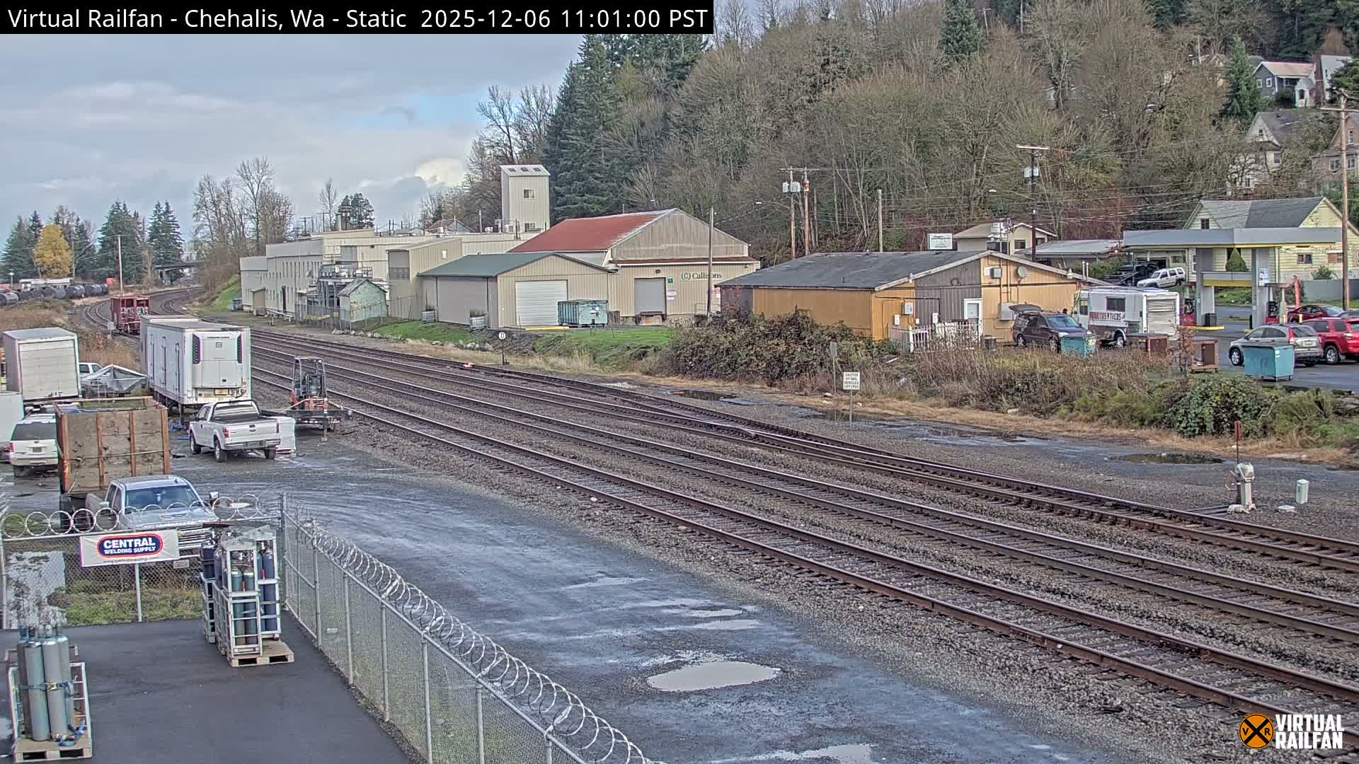 Chehalis City & Railroad Live Cam - Chehalis, Lewis, Washington, USA