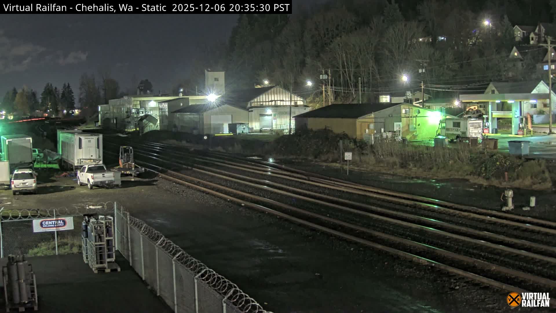 Chehalis City & Railroad Live Cam - Chehalis, Lewis, Washington, USA