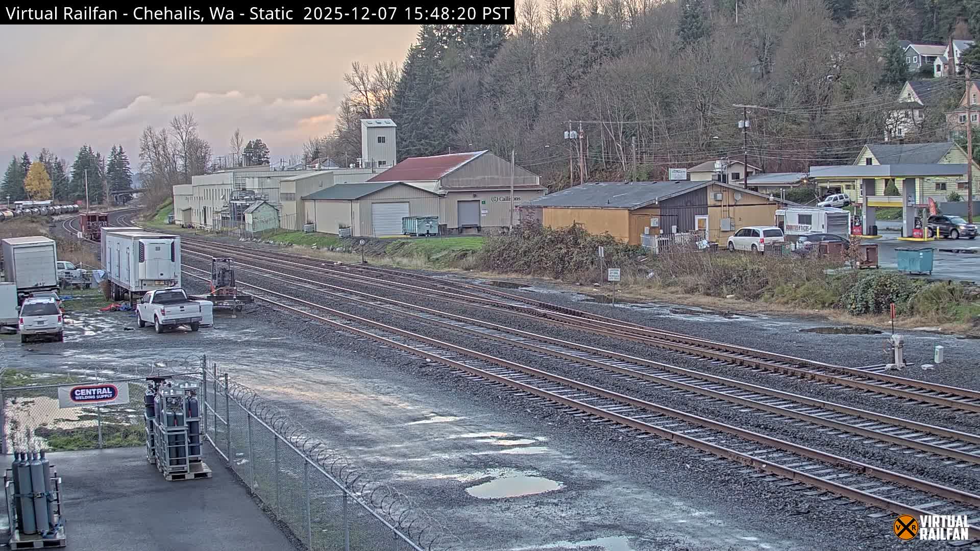 Chehalis City & Railroad Live Cam - Chehalis, Lewis, Washington, USA