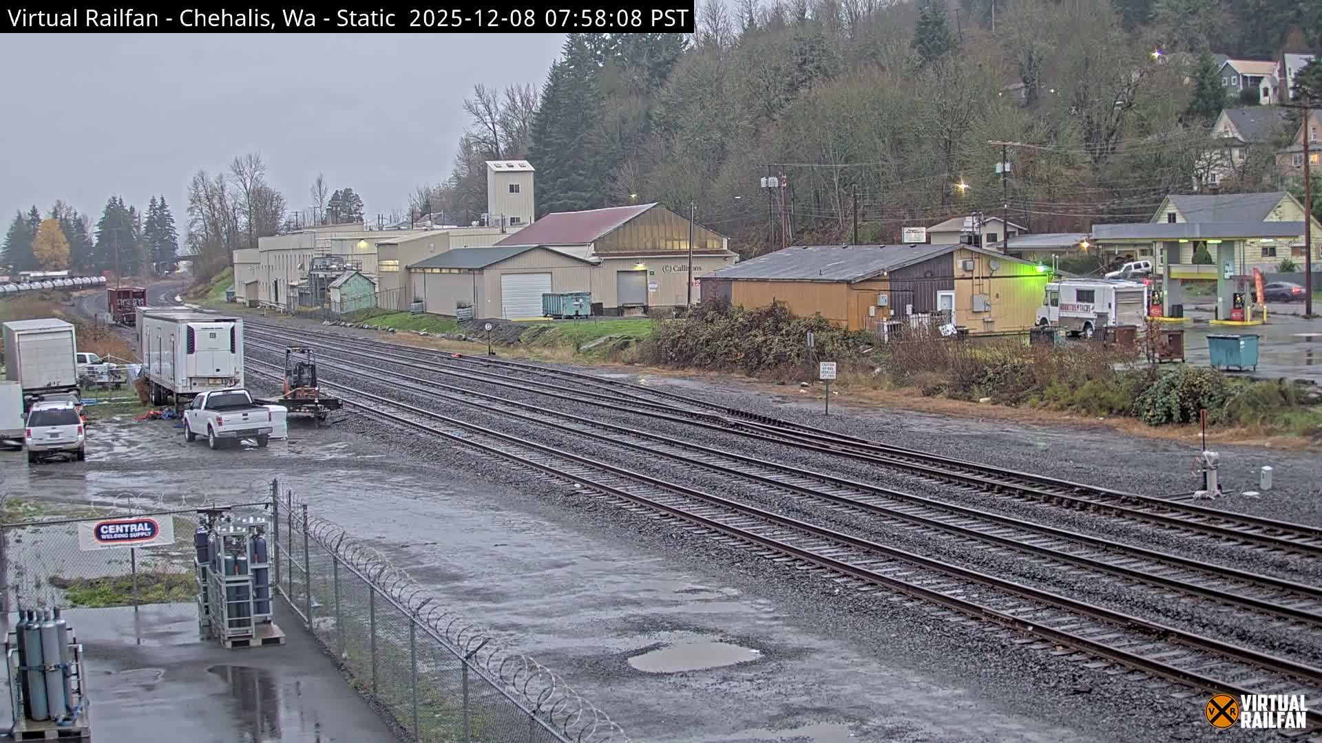 Chehalis City & Railroad Live Cam - Chehalis, Lewis, Washington, USA