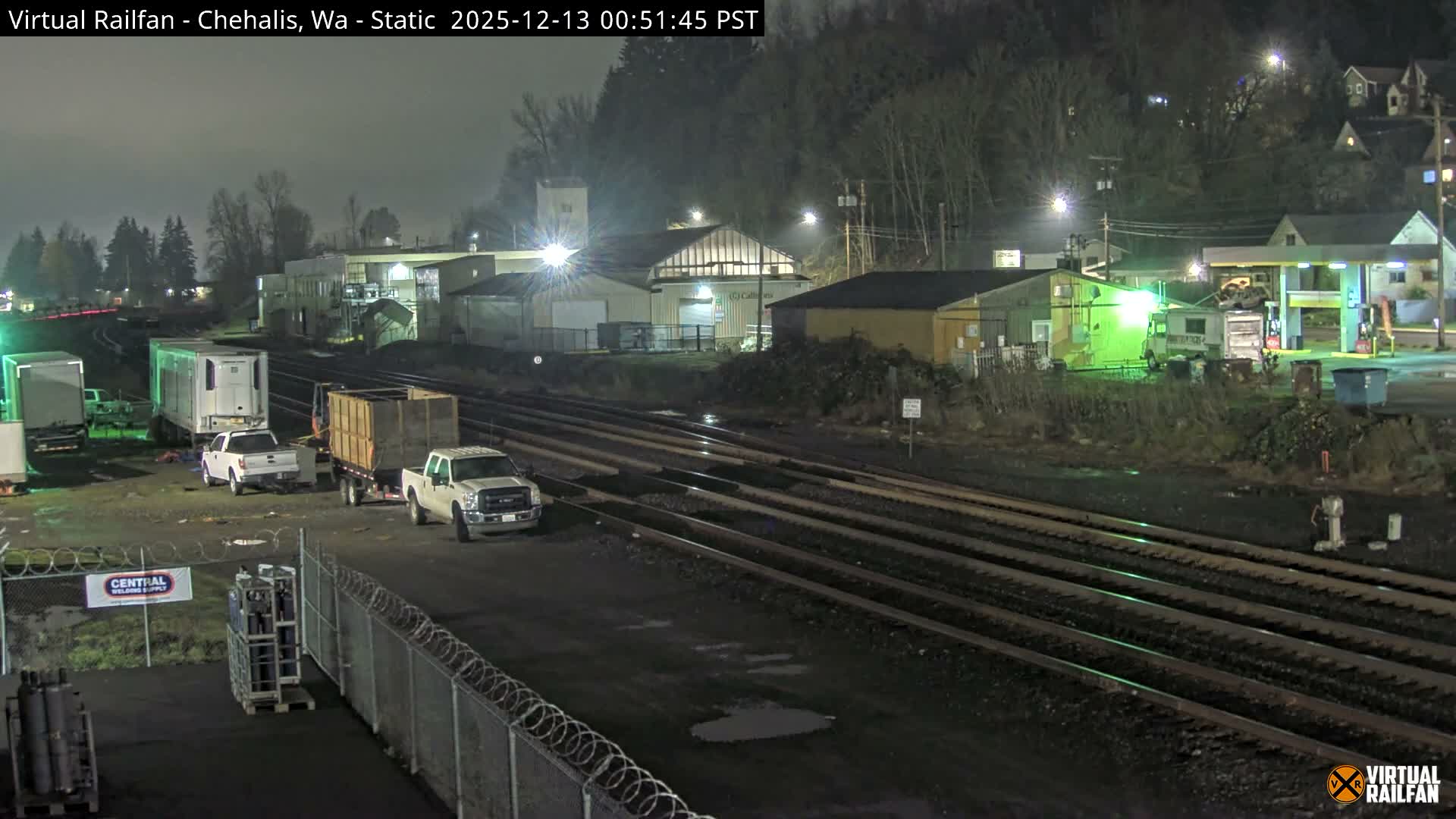 Chehalis City & Railroad Live Cam - Chehalis, Lewis, Washington, USA