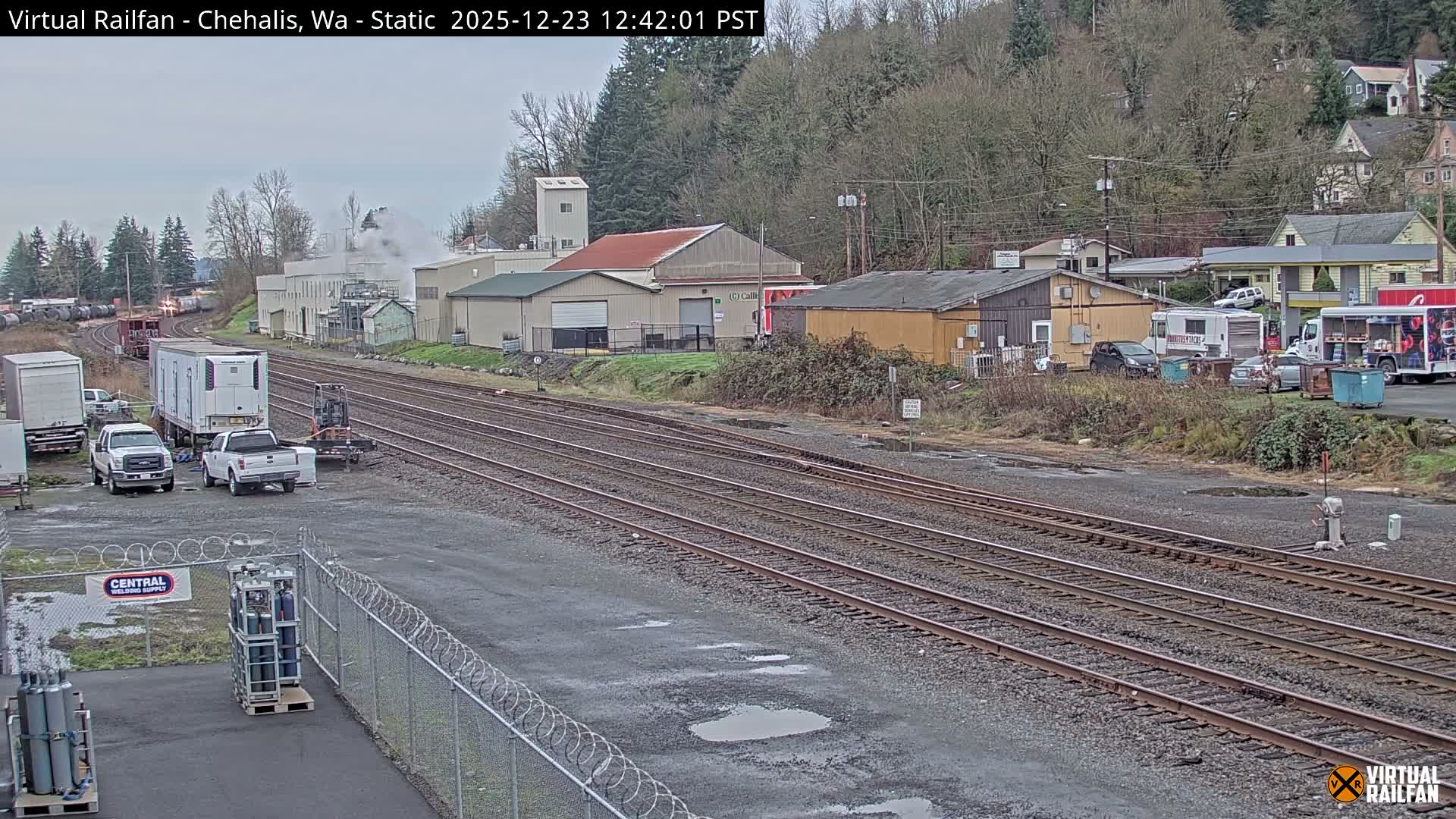 Chehalis City & Railroad Live Cam - Chehalis, Lewis, Washington, USA