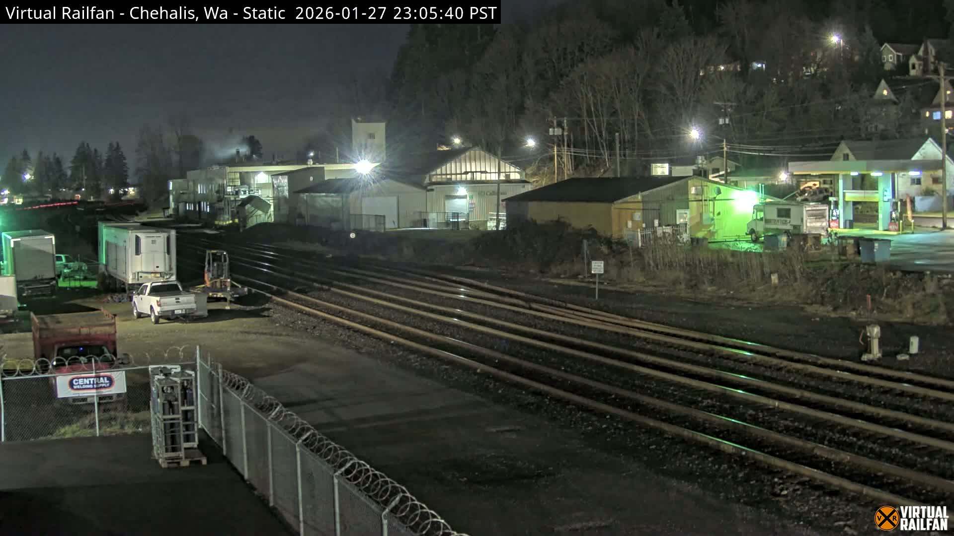 Chehalis City & Railroad Live Cam - Chehalis, Lewis, Washington, USA