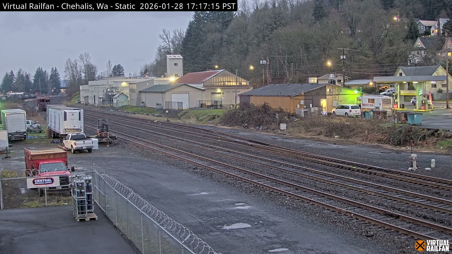 Chehalis City & Railroad Live Cam - Chehalis, Lewis, Washington, USA