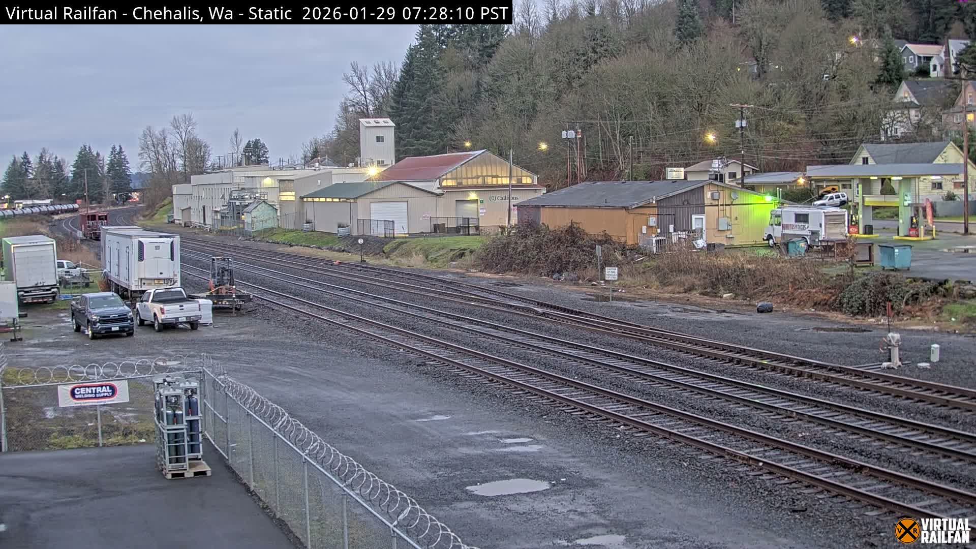 Chehalis City & Railroad Live Cam - Chehalis, Lewis, Washington, USA