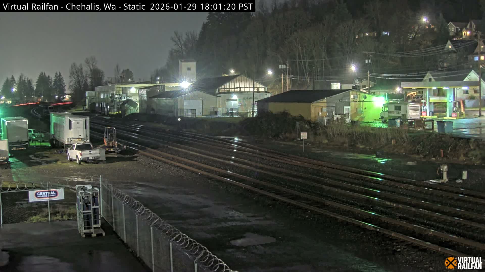 Chehalis City & Railroad Live Cam - Chehalis, Lewis, Washington, USA