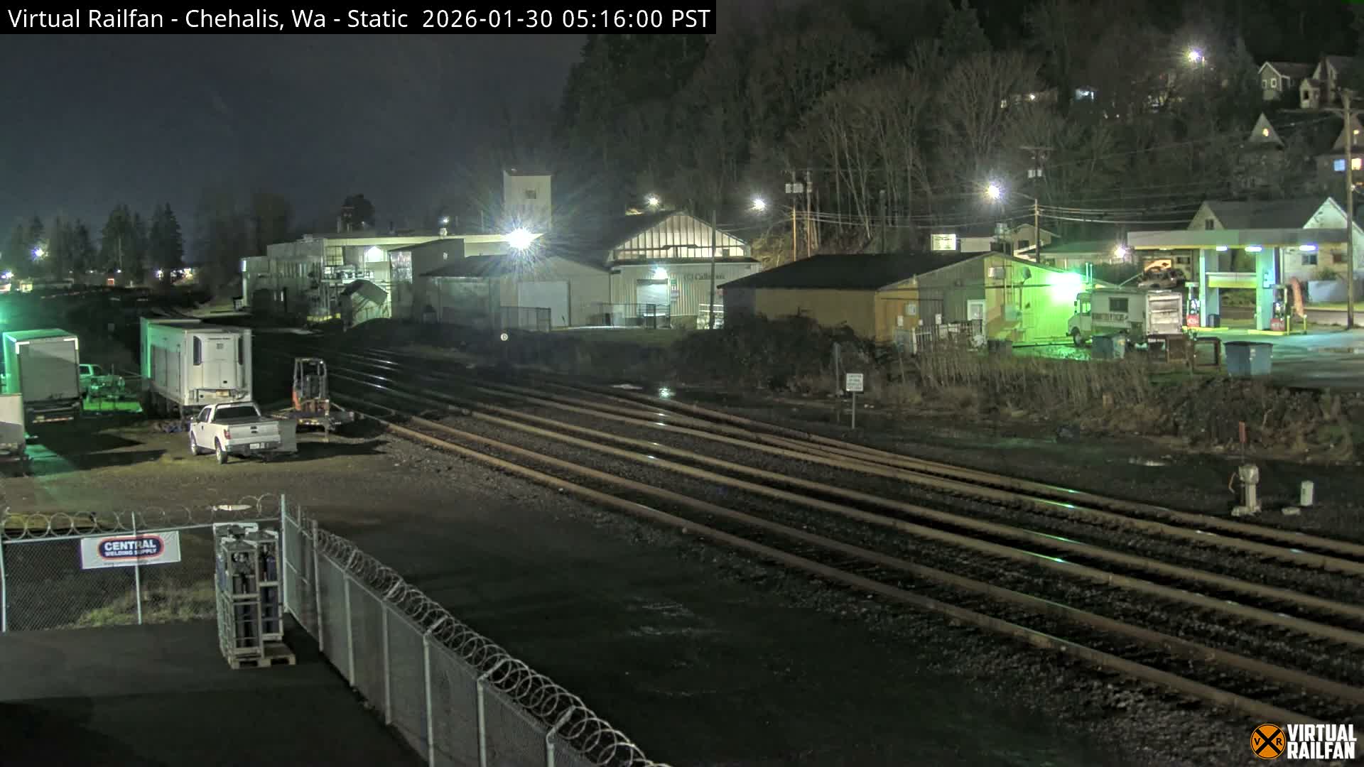 Chehalis City & Railroad Live Cam - Chehalis, Lewis, Washington, USA