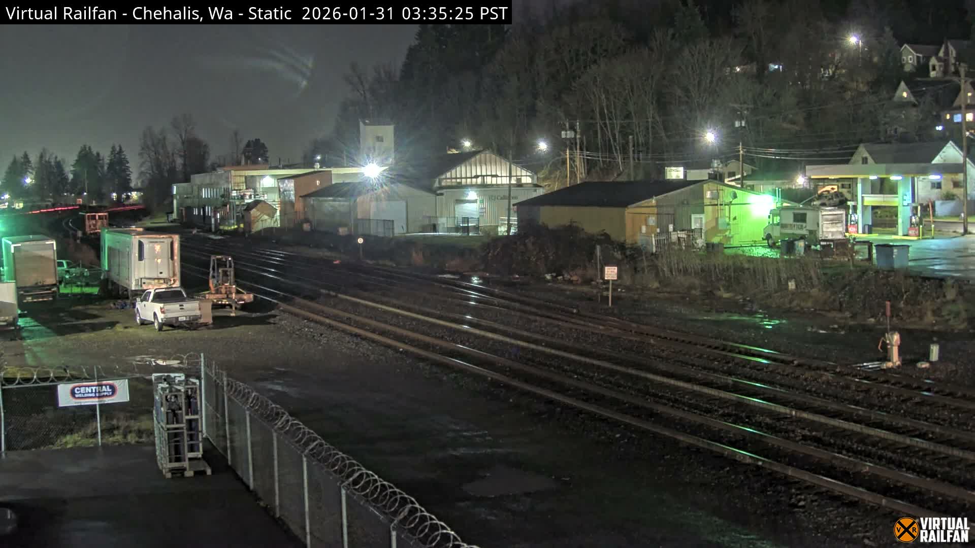 Chehalis City & Railroad Live Cam - Chehalis, Lewis, Washington, USA