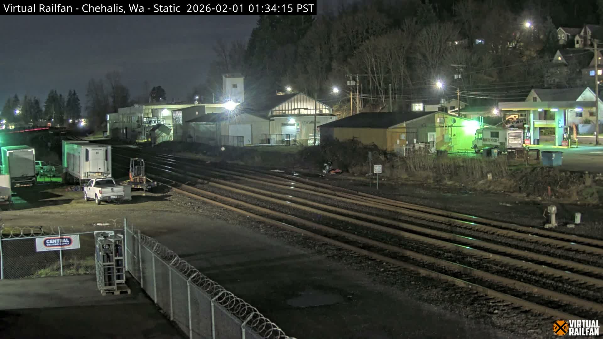 Chehalis City & Railroad Live Cam - Chehalis, Lewis, Washington, USA