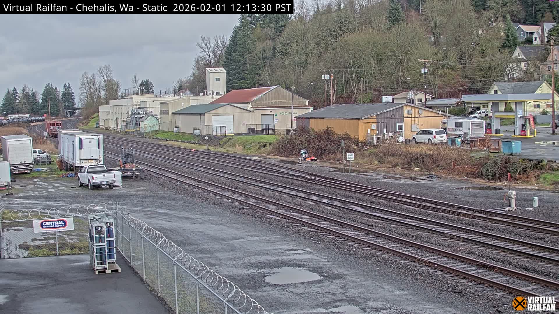 Chehalis City & Railroad Live Cam - Chehalis, Lewis, Washington, USA