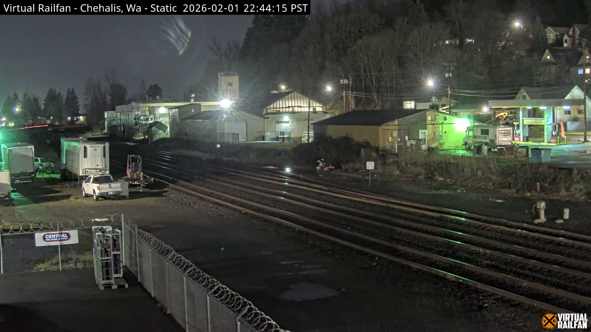 Chehalis City & Railroad Live Cam - Chehalis, Lewis, Washington, USA