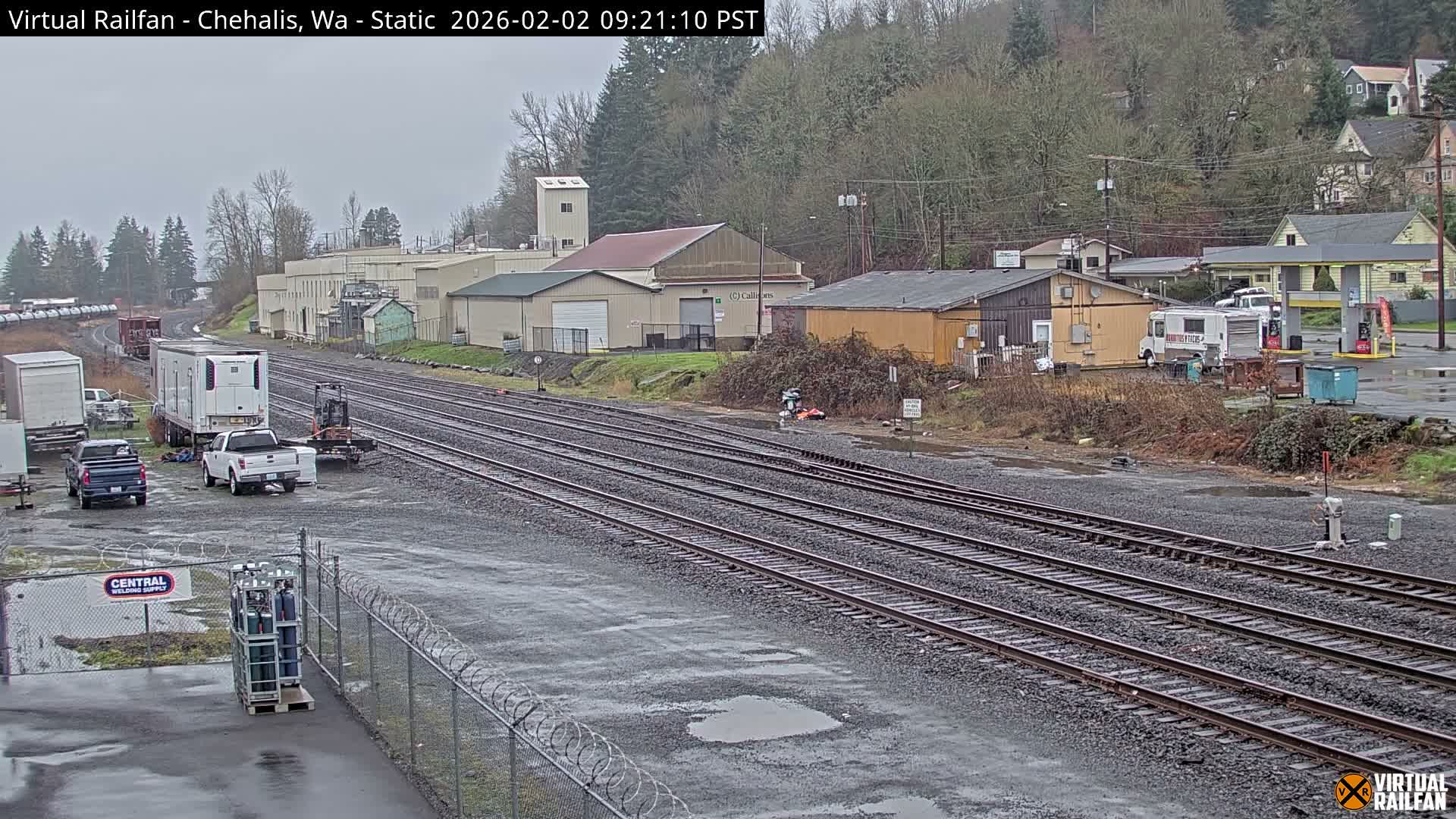 Chehalis City & Railroad Live Cam - Chehalis, Lewis, Washington, USA