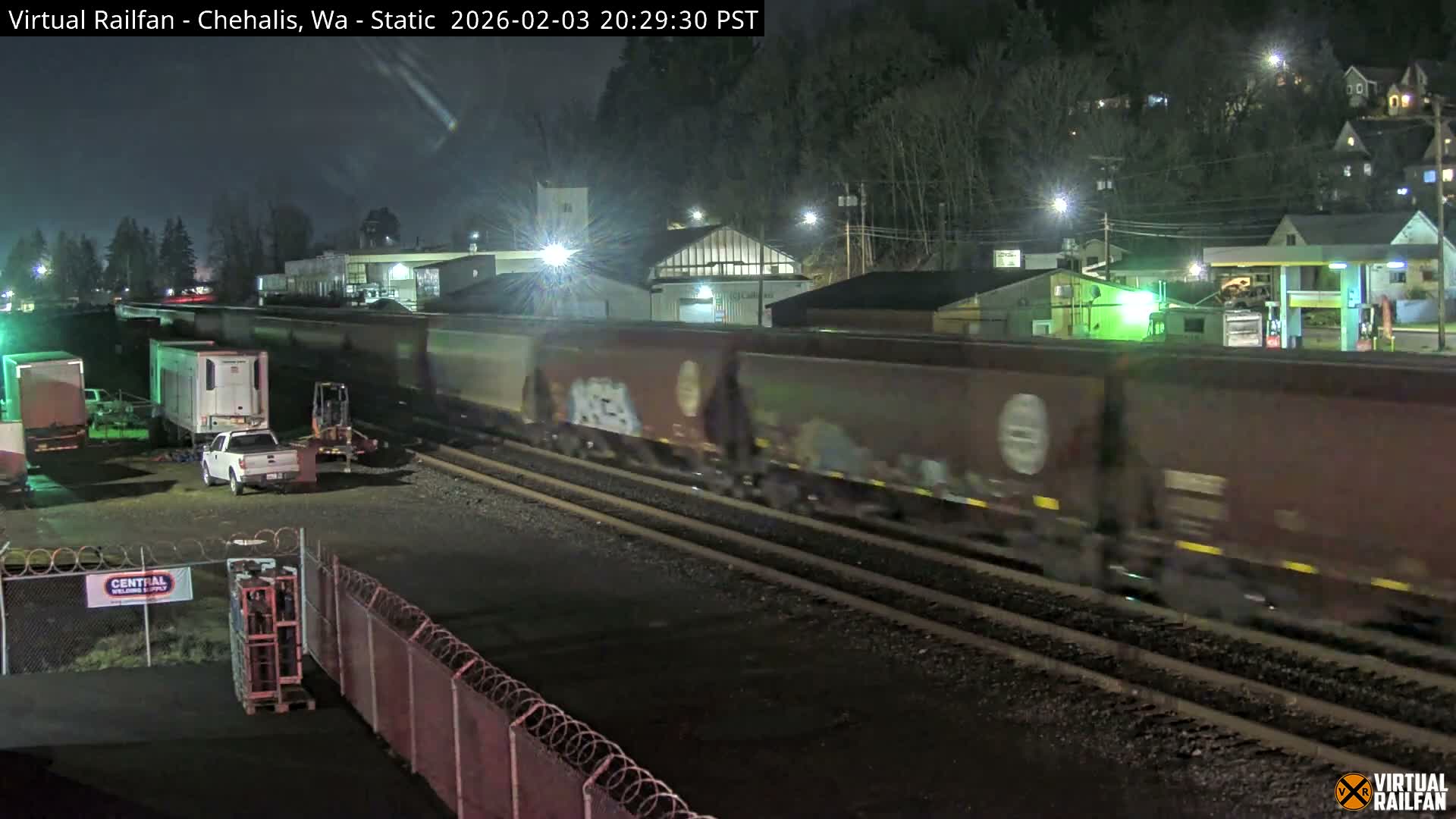 Chehalis City & Railroad Live Cam - Chehalis, Lewis, Washington, USA
