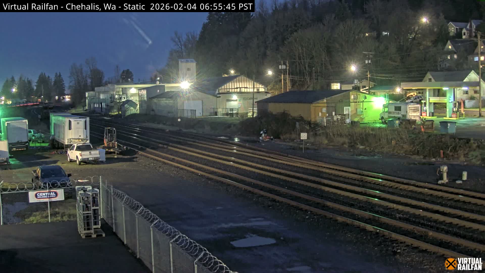 Chehalis City & Railroad Live Cam - Chehalis, Lewis, Washington, USA