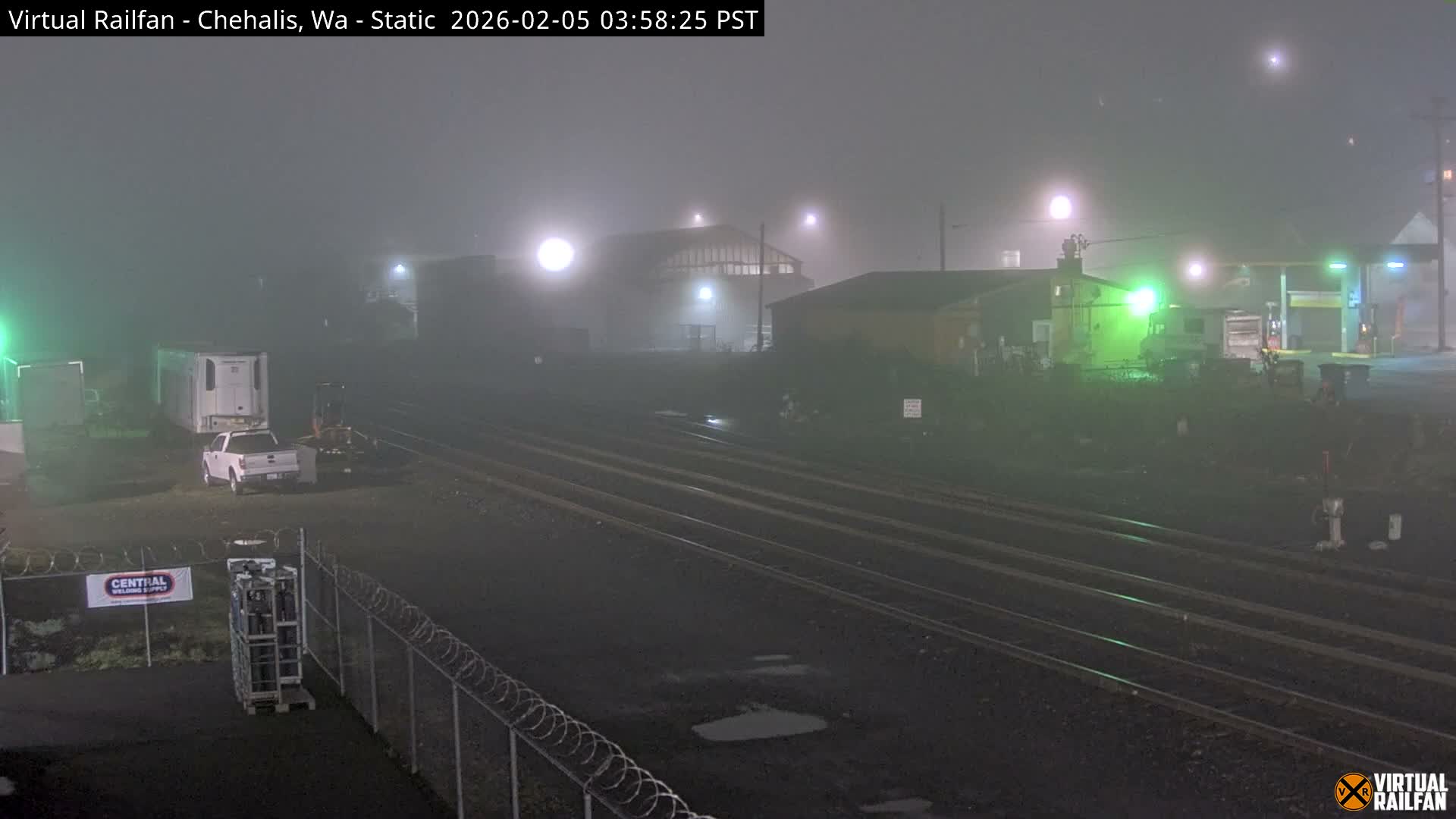 Chehalis City & Railroad Live Cam - Chehalis, Lewis, Washington, USA