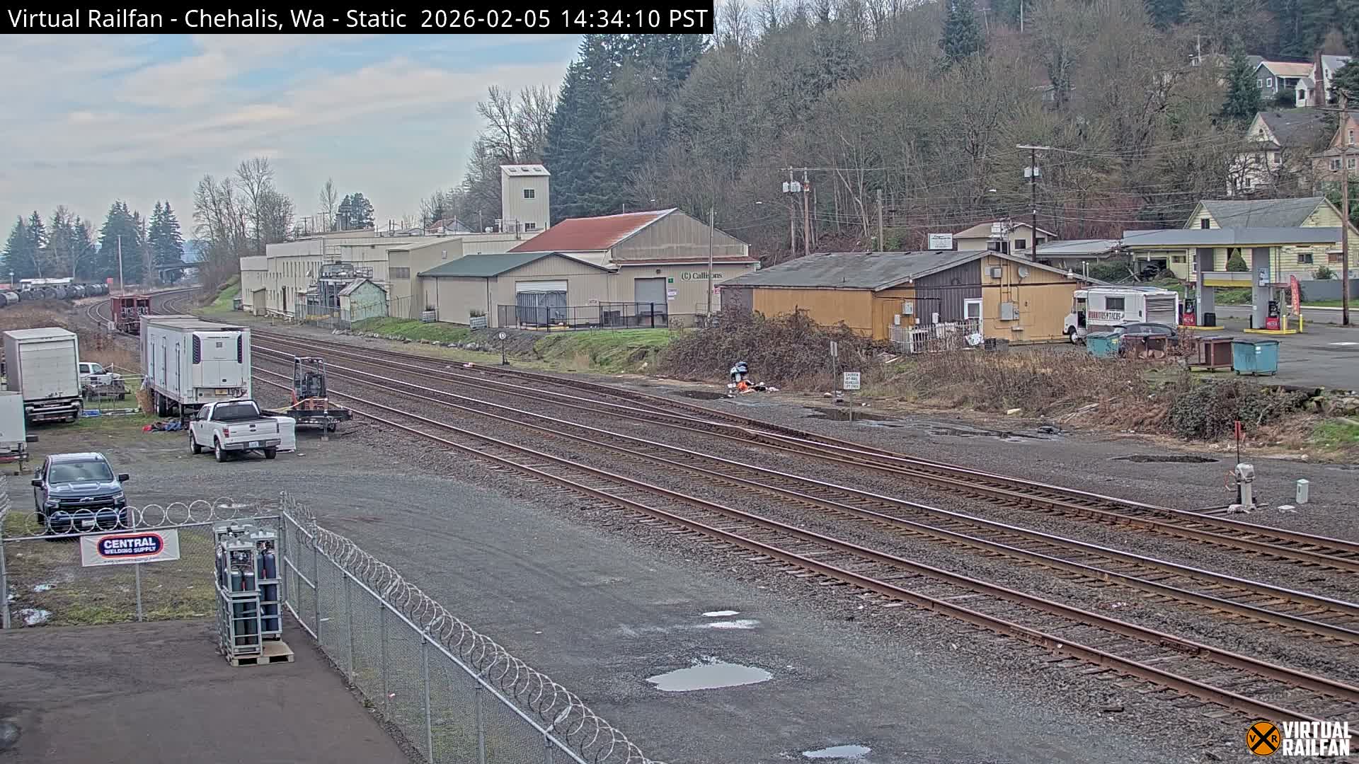 Chehalis City & Railroad Live Cam - Chehalis, Lewis, Washington, USA