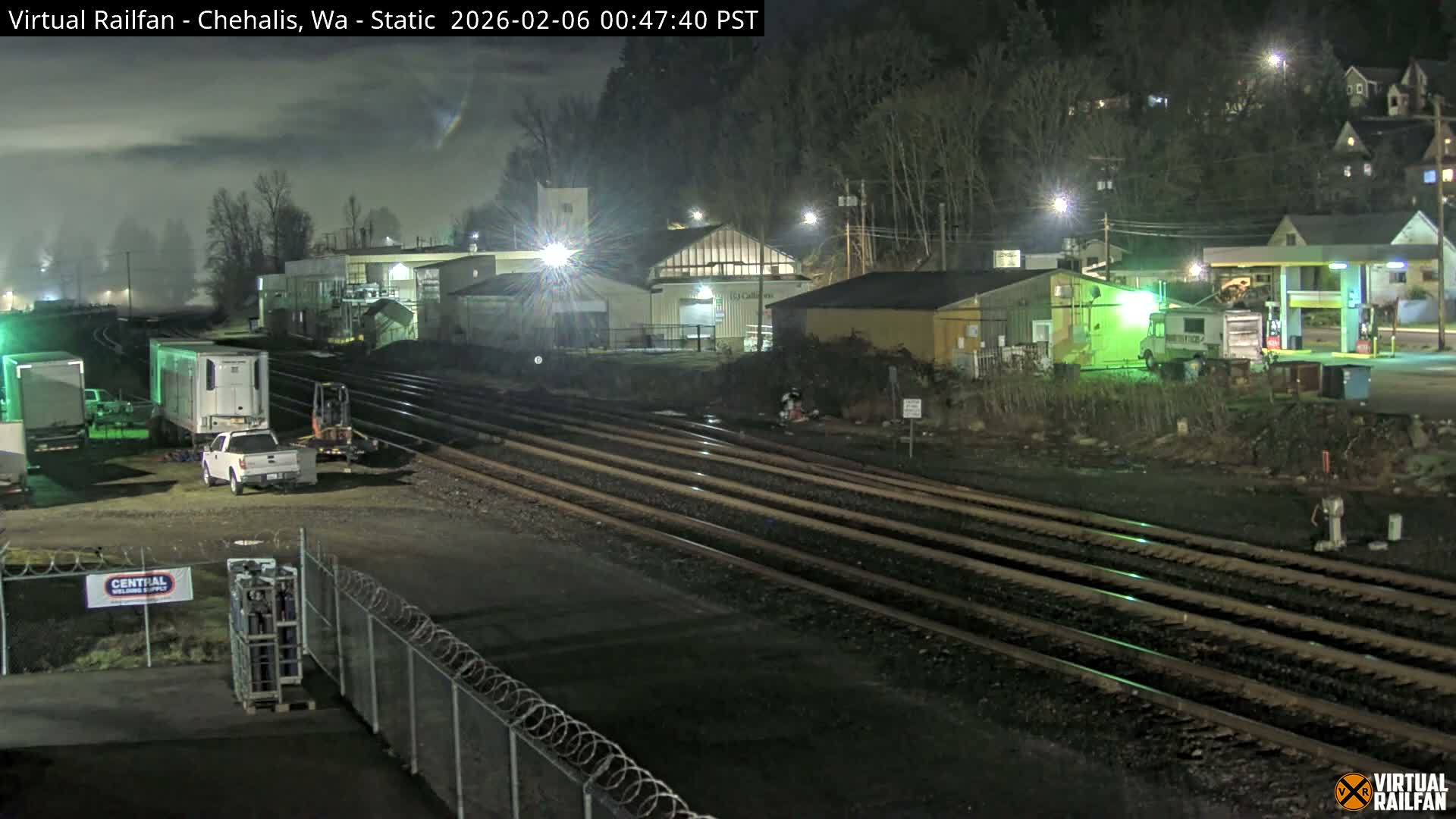 Chehalis City & Railroad Live Cam - Chehalis, Lewis, Washington, USA