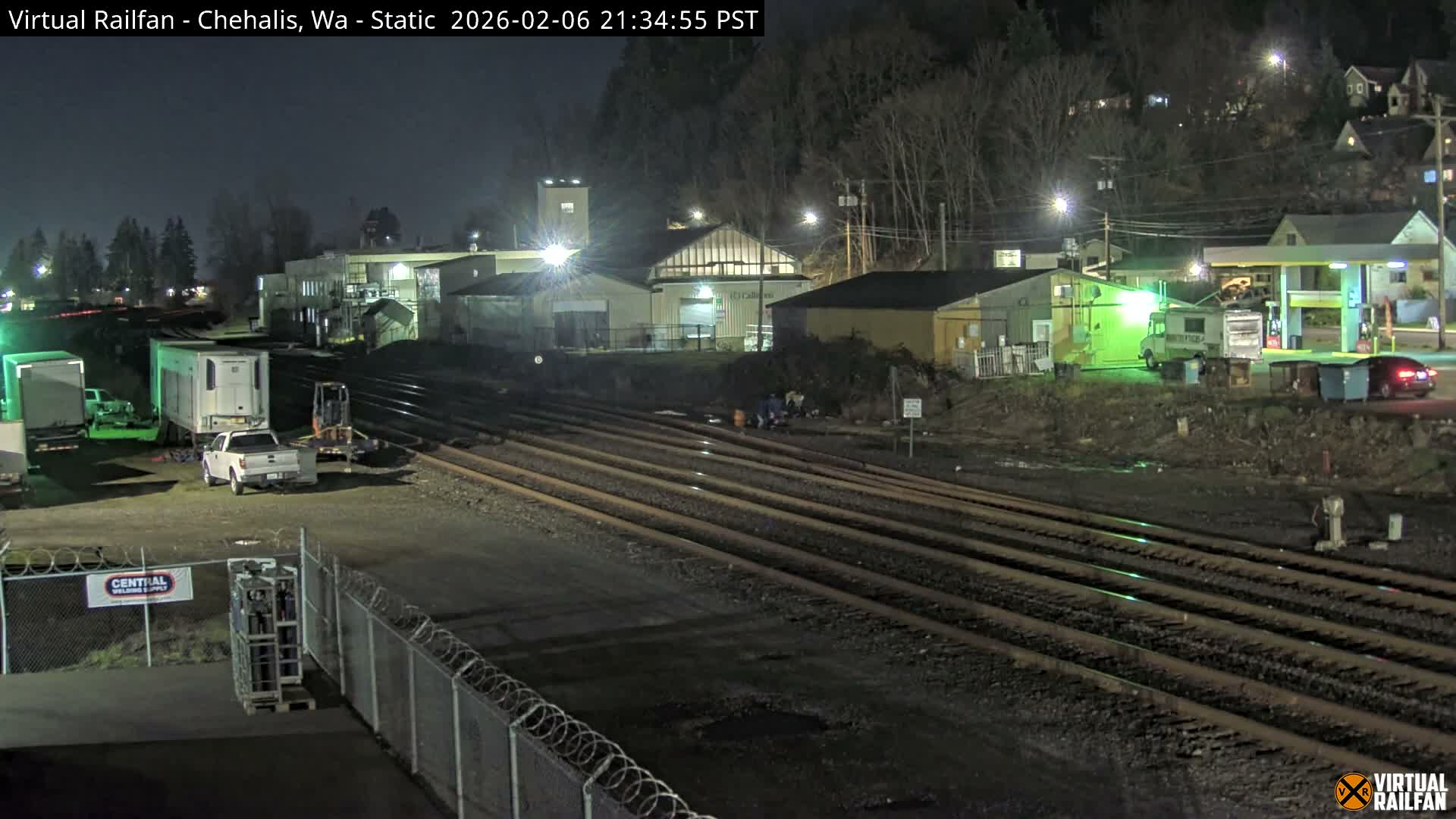 Chehalis City & Railroad Live Cam - Chehalis, Lewis, Washington, USA