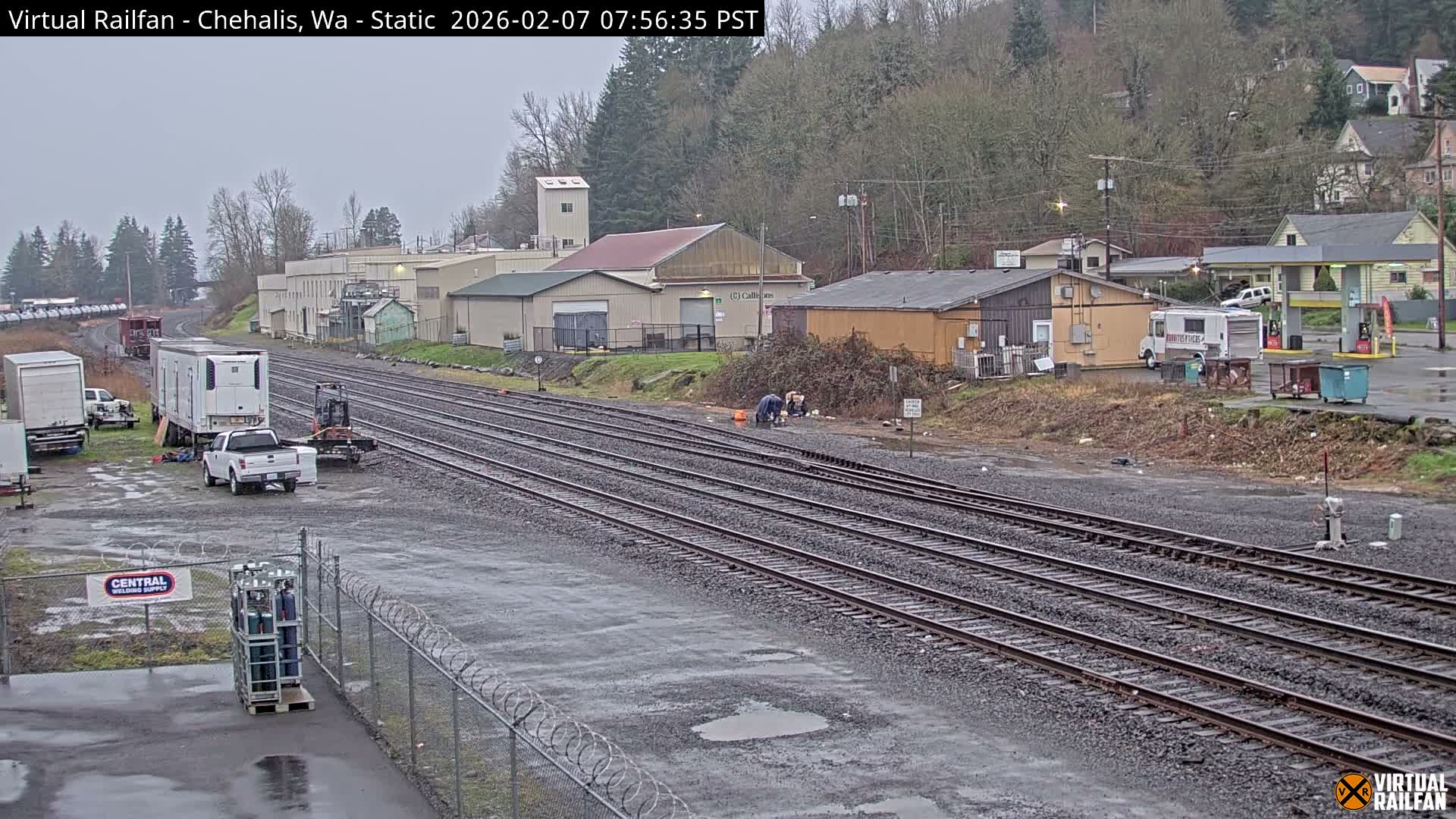 Chehalis City & Railroad Live Cam - Chehalis, Lewis, Washington, USA