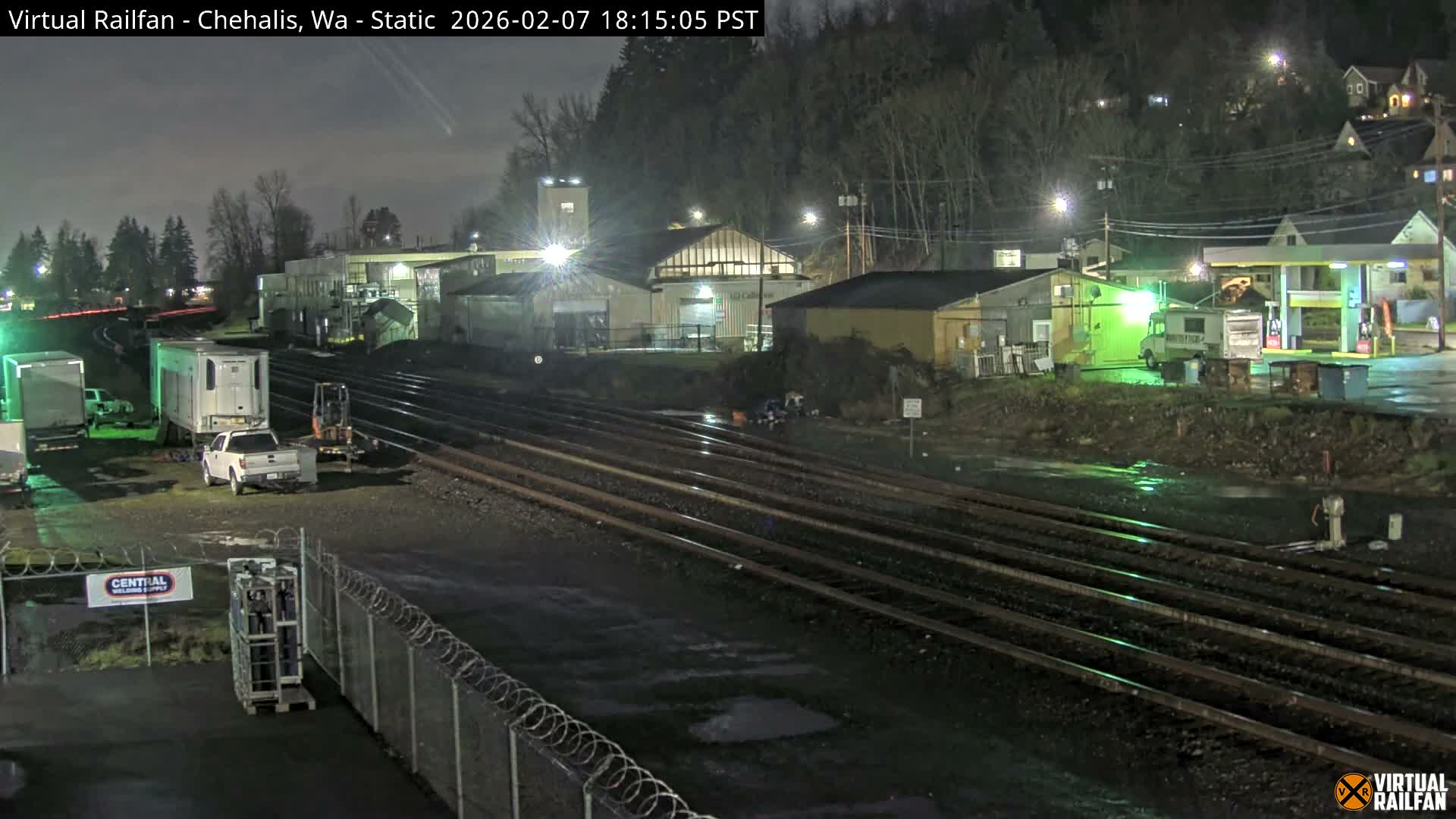 Chehalis City & Railroad Live Cam - Chehalis, Lewis, Washington, USA