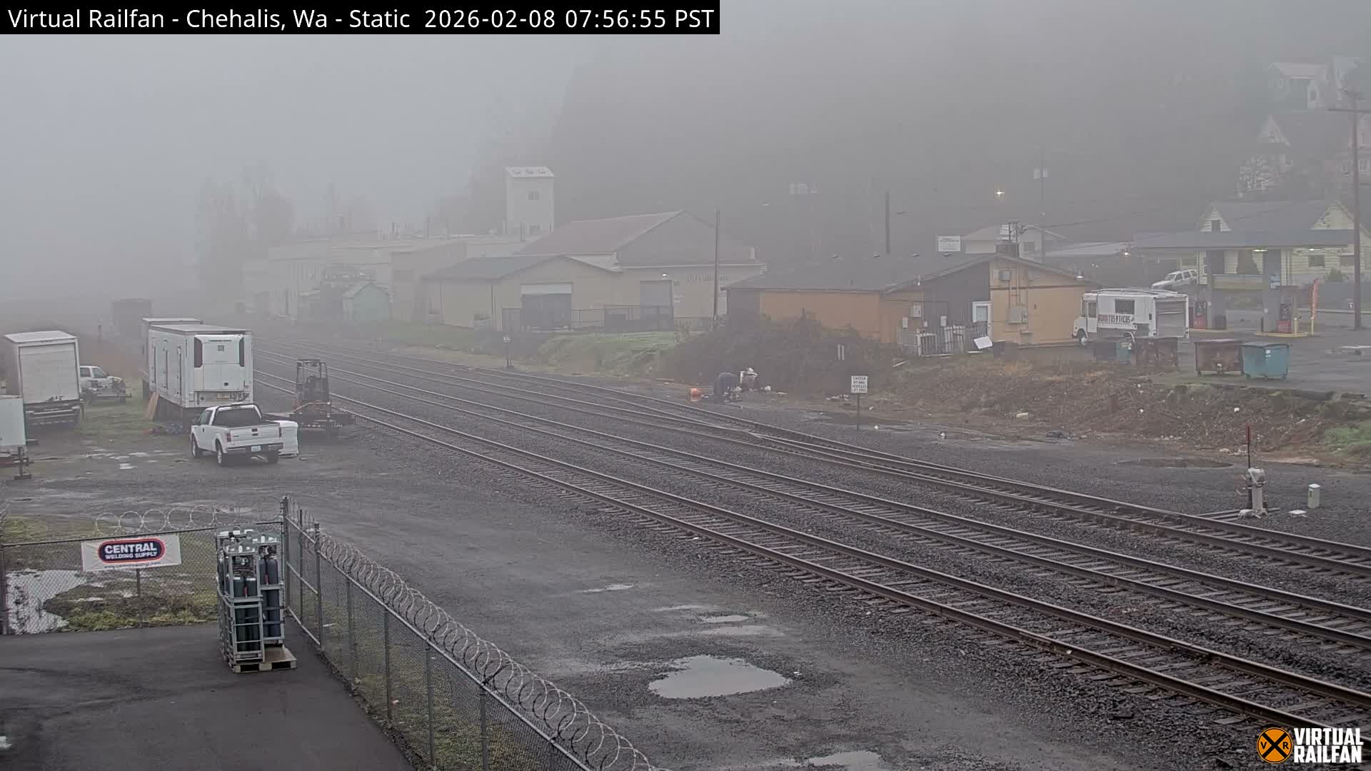 Chehalis City & Railroad Live Cam - Chehalis, Lewis, Washington, USA