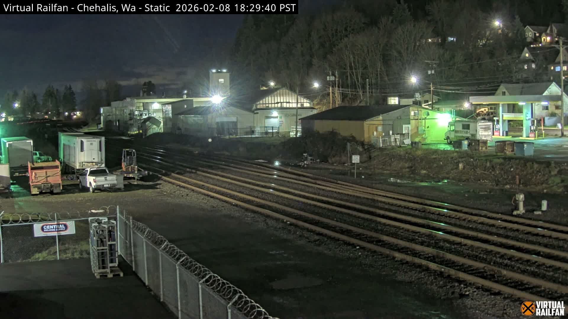 Chehalis City & Railroad Live Cam - Chehalis, Lewis, Washington, USA