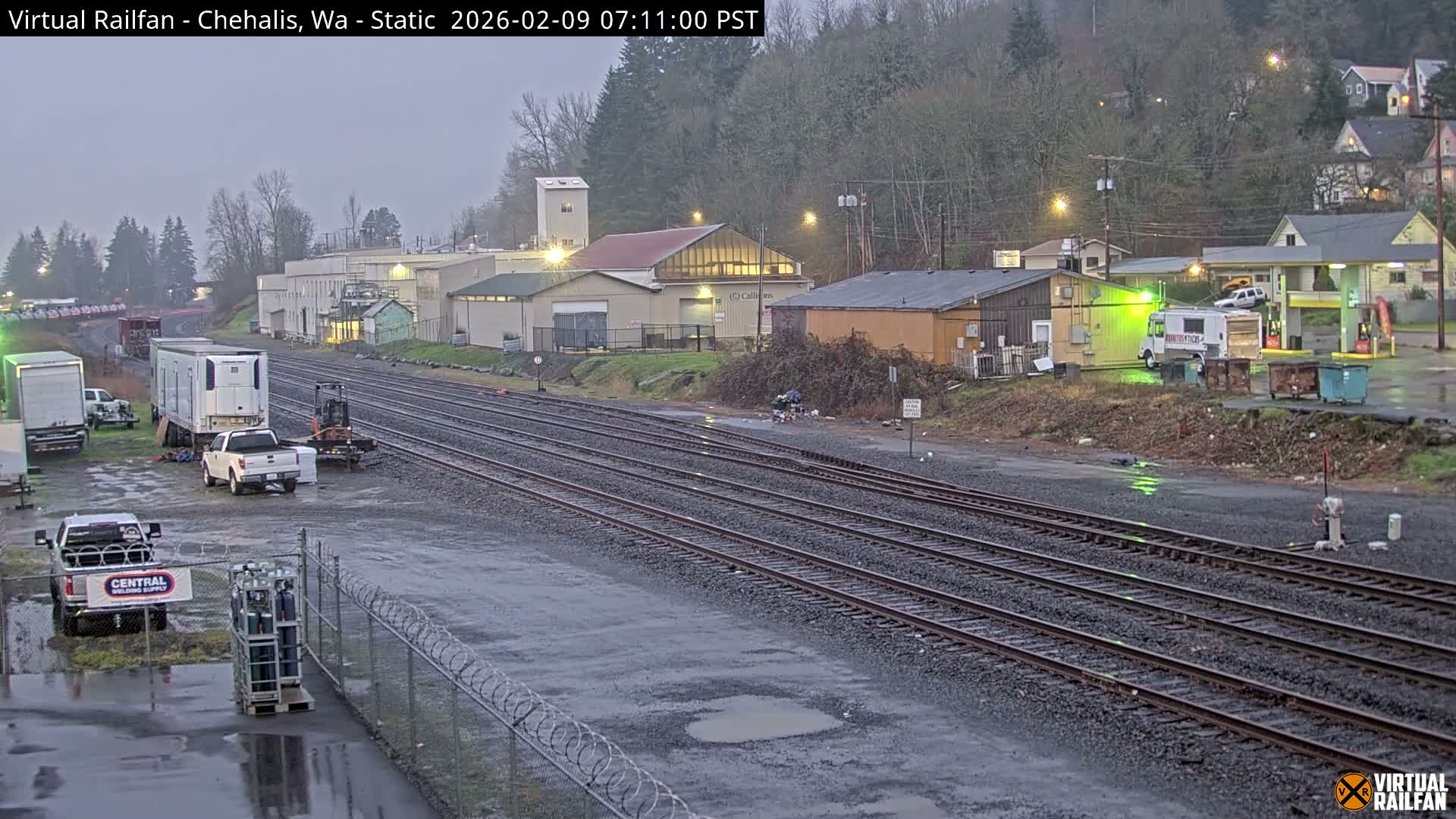 Chehalis City & Railroad Live Cam - Chehalis, Lewis, Washington, USA