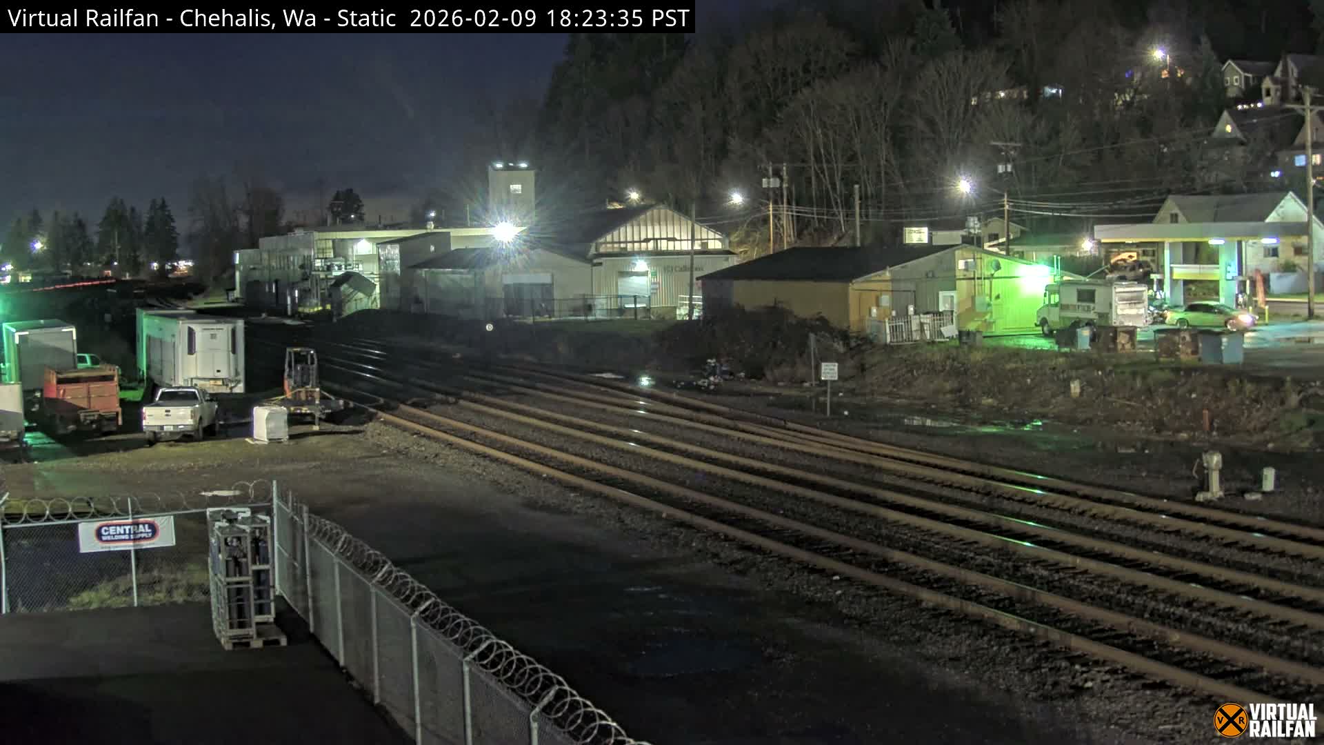 Chehalis City & Railroad Live Cam - Chehalis, Lewis, Washington, USA