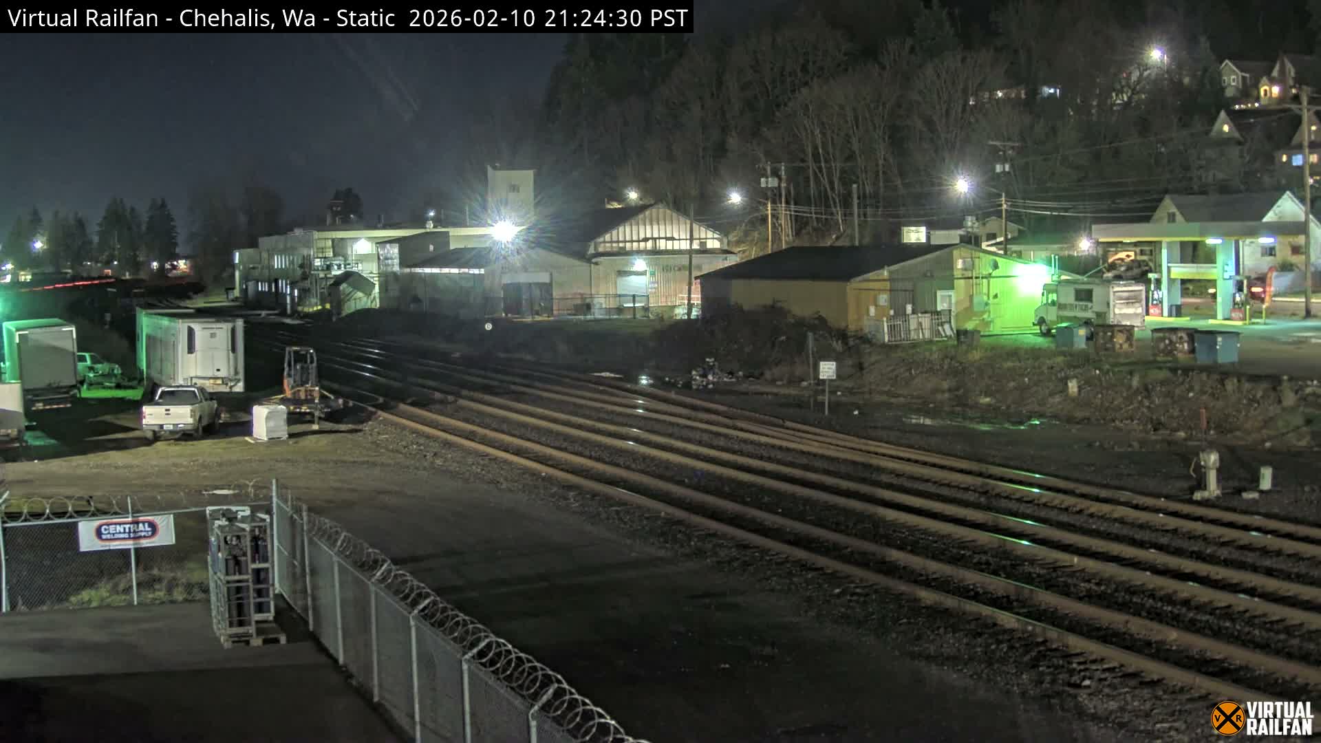 Chehalis City & Railroad Live Cam - Chehalis, Lewis, Washington, USA