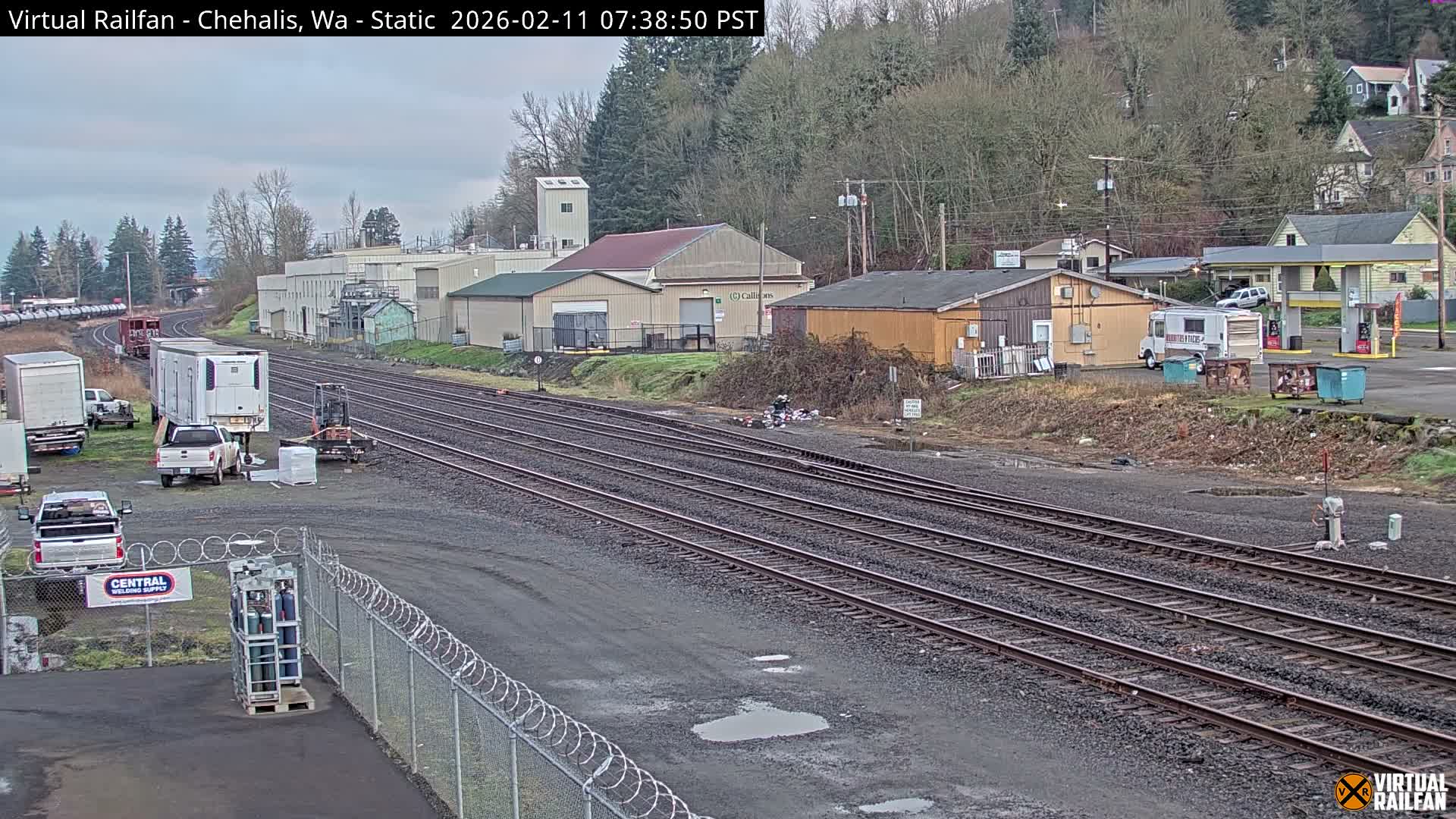 Chehalis City & Railroad Live Cam - Chehalis, Lewis, Washington, USA