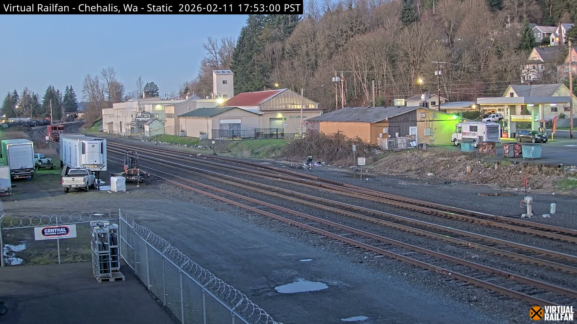 Chehalis City & Railroad Live Cam - Chehalis, Lewis, Washington, USA