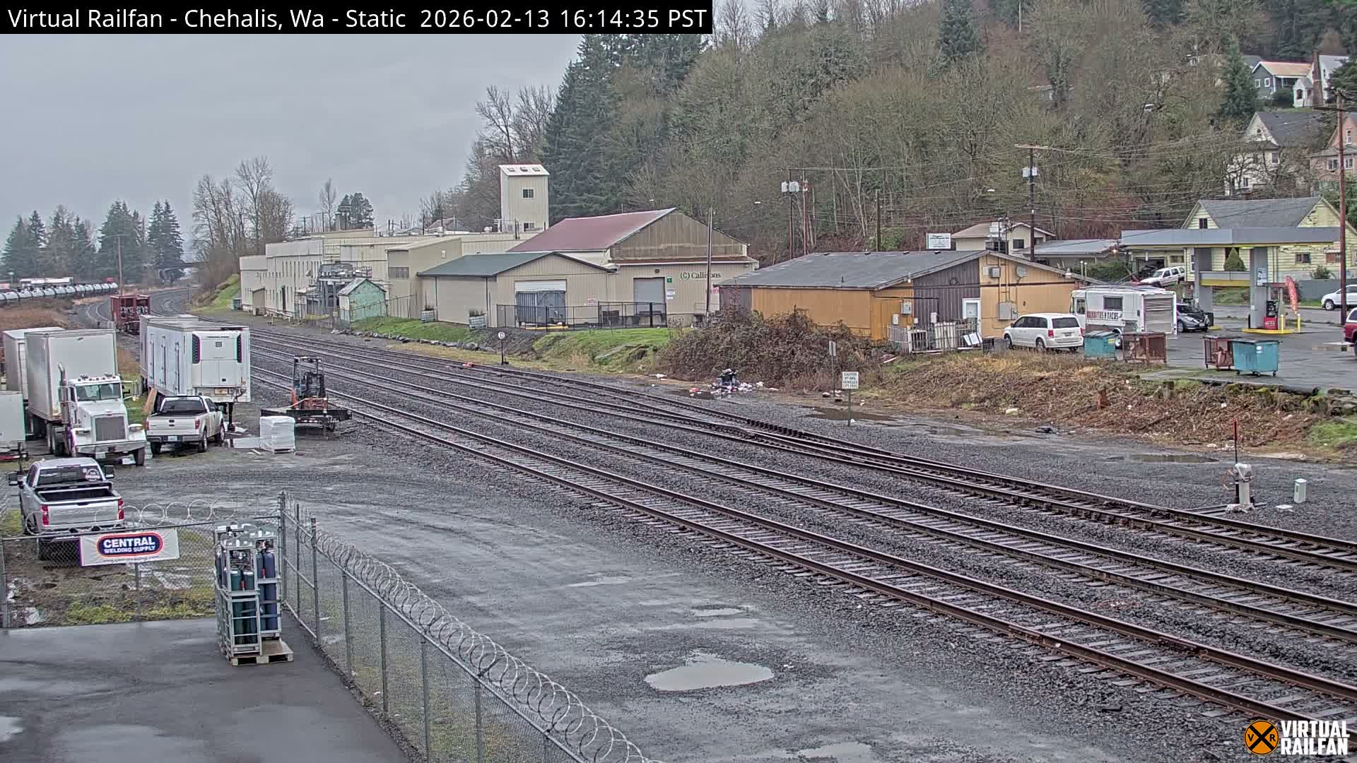 Chehalis City & Railroad Live Cam - Chehalis, Lewis, Washington, USA