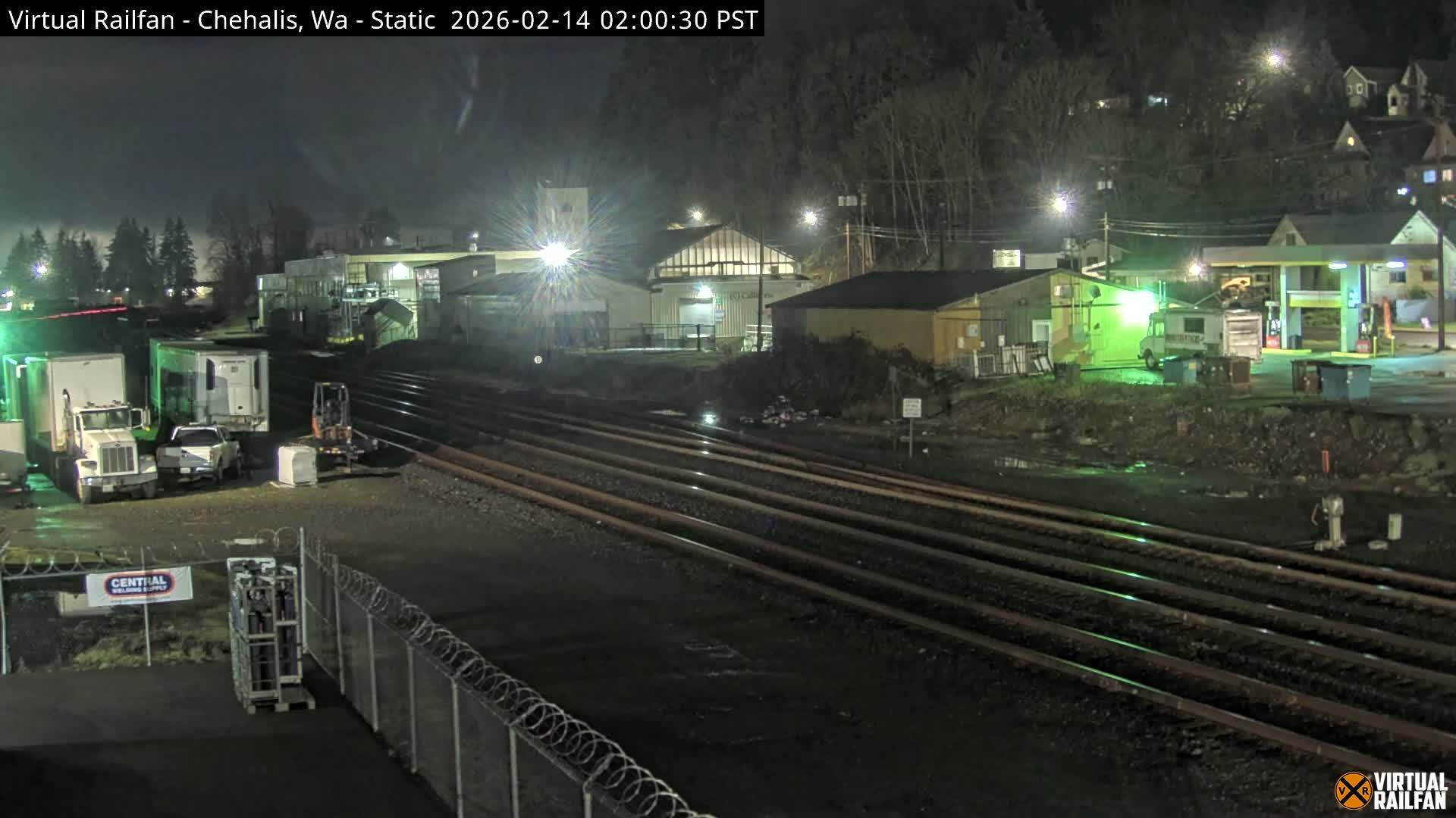 Chehalis City & Railroad Live Cam - Chehalis, Lewis, Washington, USA