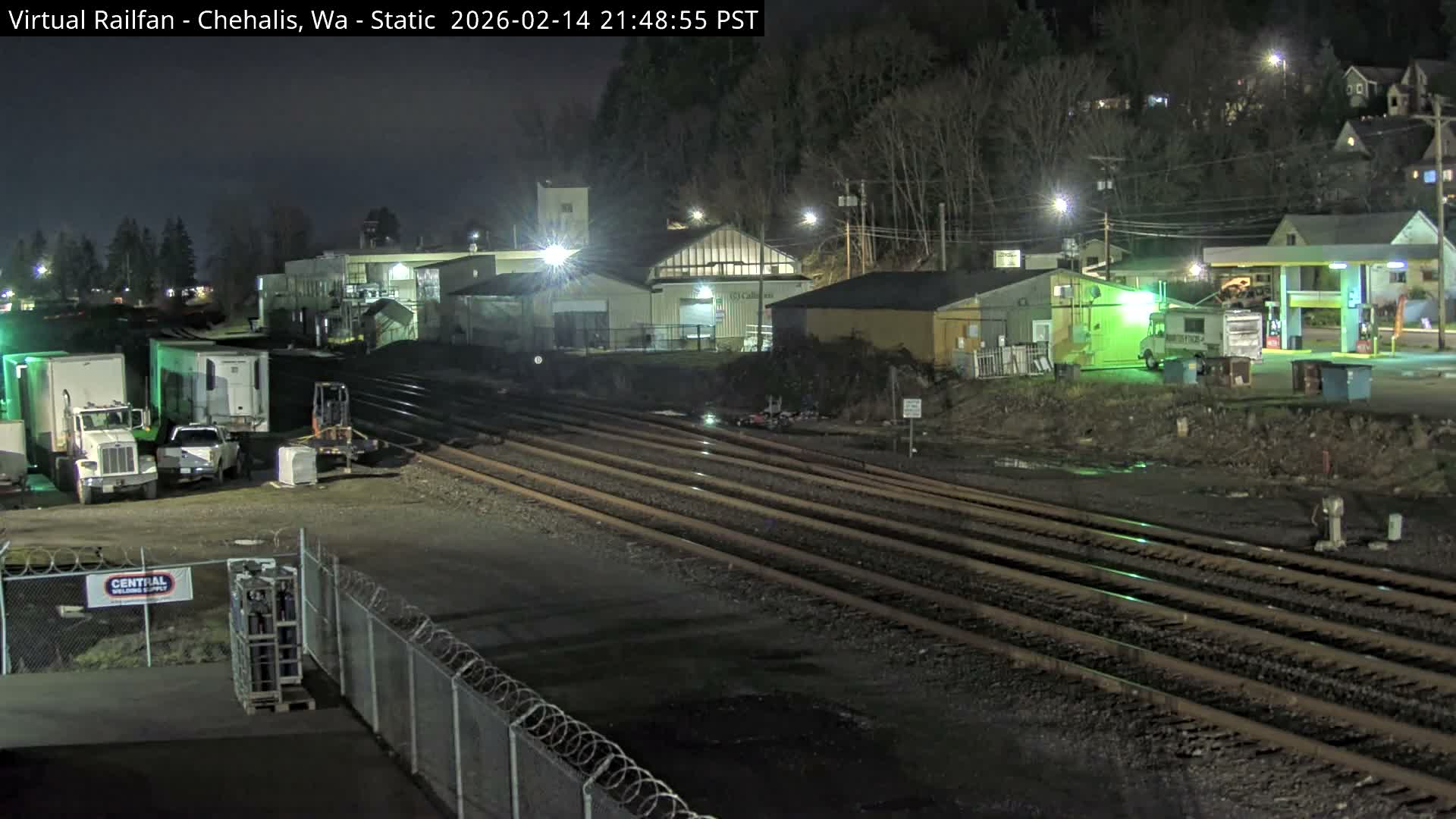 Chehalis City & Railroad Live Cam - Chehalis, Lewis, Washington, USA