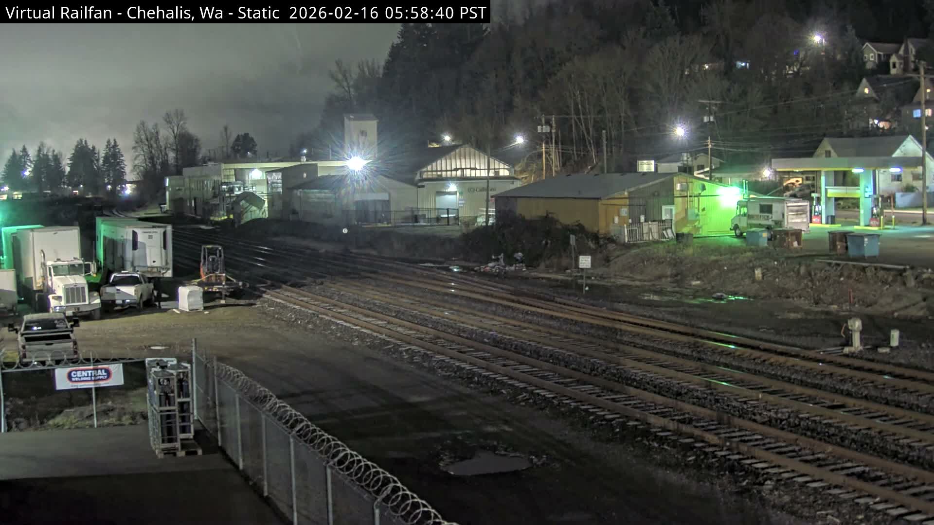 Chehalis City & Railroad Live Cam - Chehalis, Lewis, Washington, USA