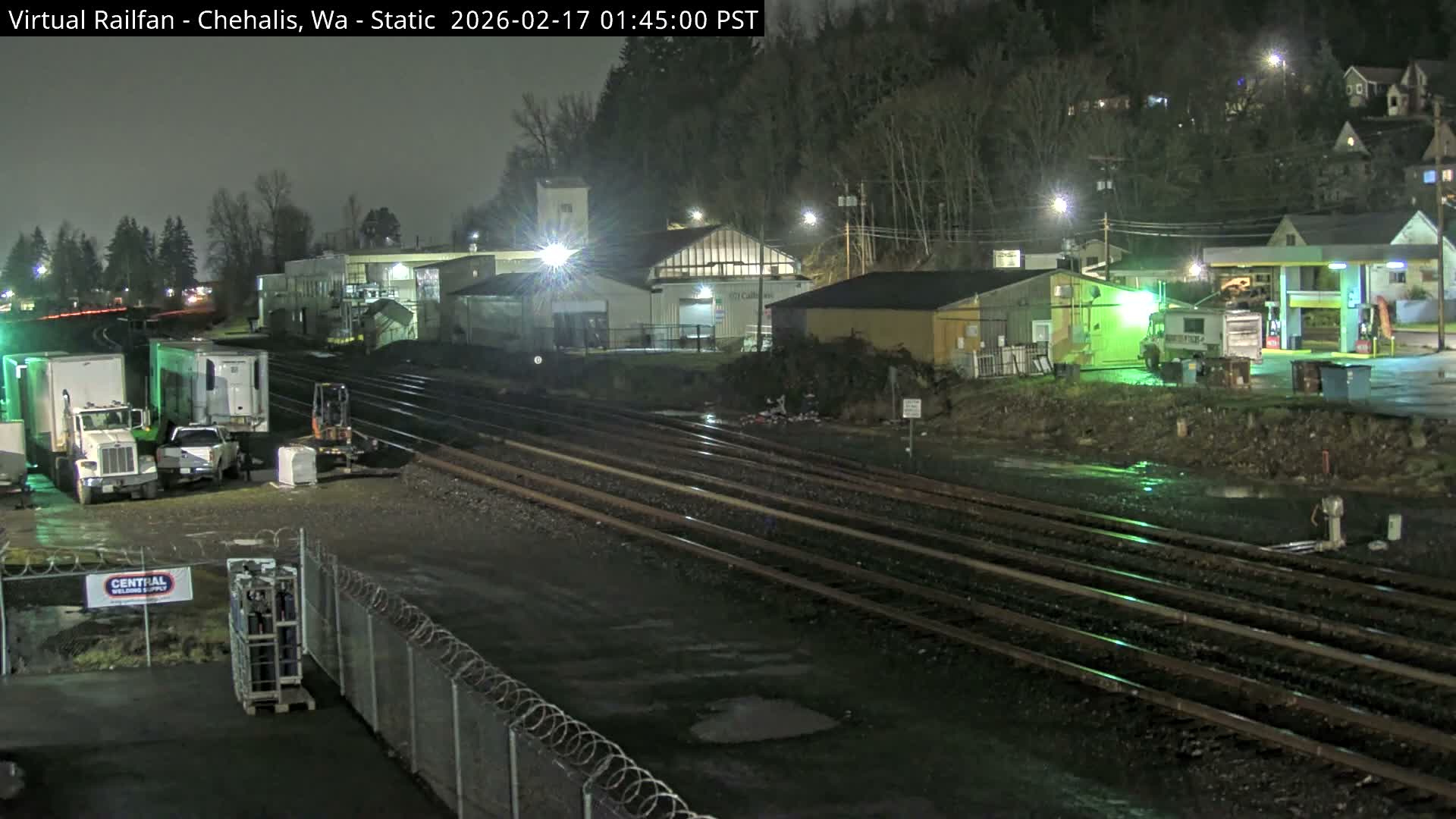 Chehalis City & Railroad Live Cam - Chehalis, Lewis, Washington, USA