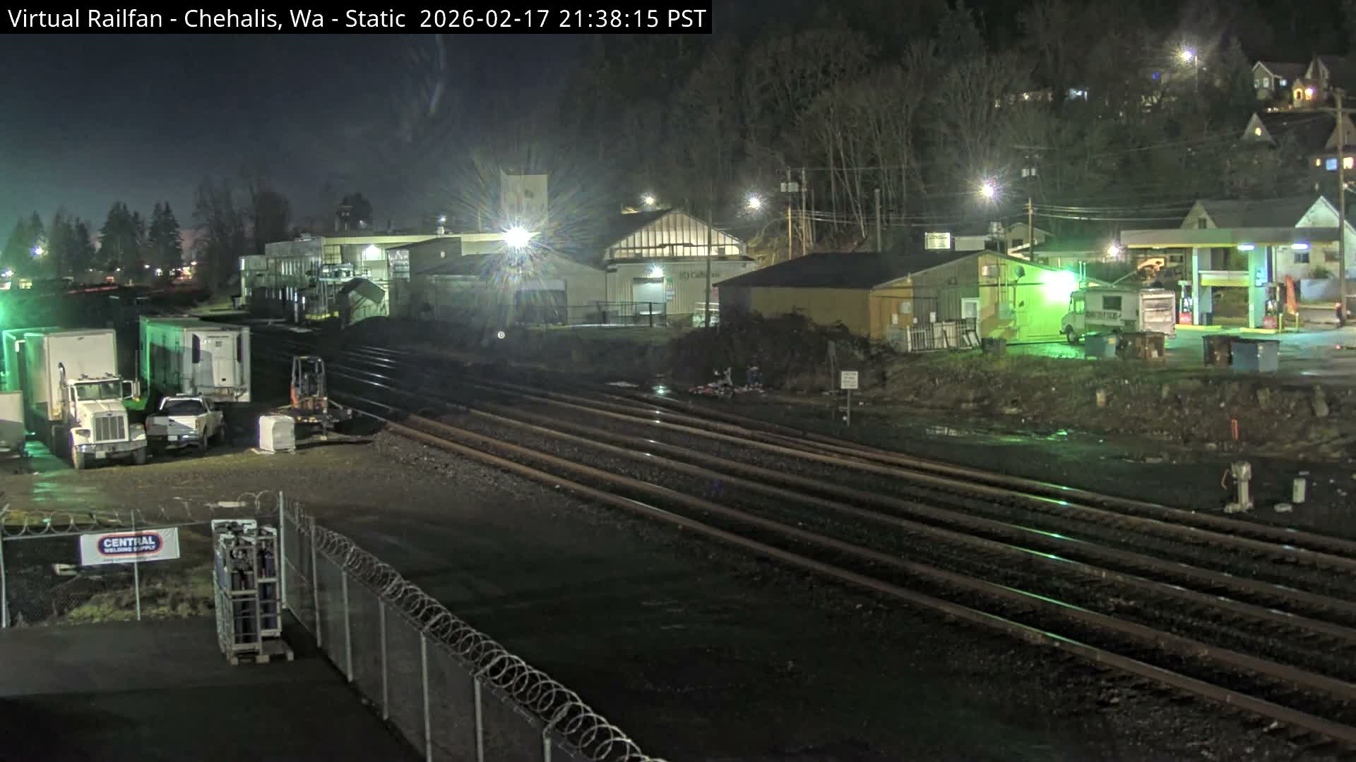 Chehalis City & Railroad Live Cam - Chehalis, Lewis, Washington, USA