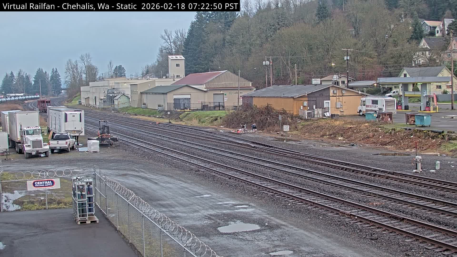 Chehalis City & Railroad Live Cam - Chehalis, Lewis, Washington, USA