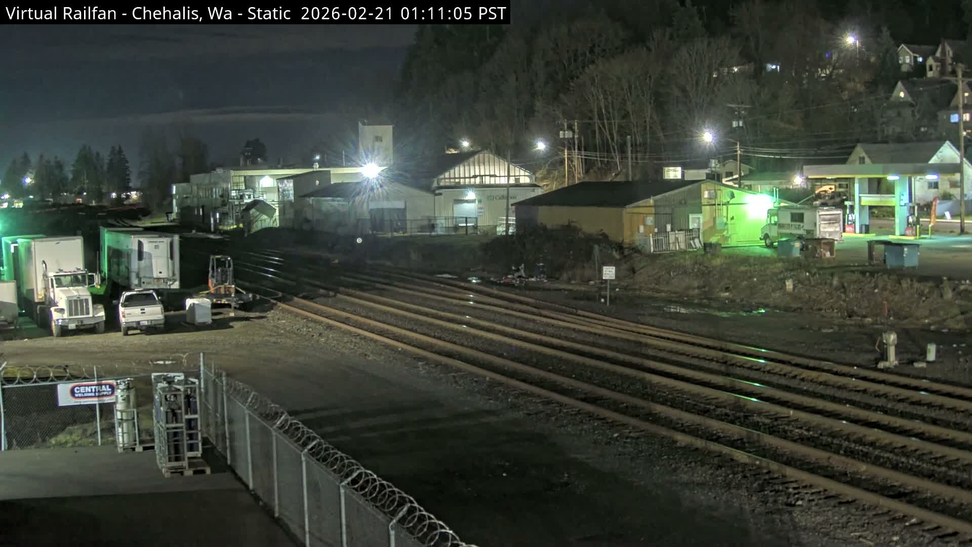 Chehalis City & Railroad Live Cam - Chehalis, Lewis, Washington, USA