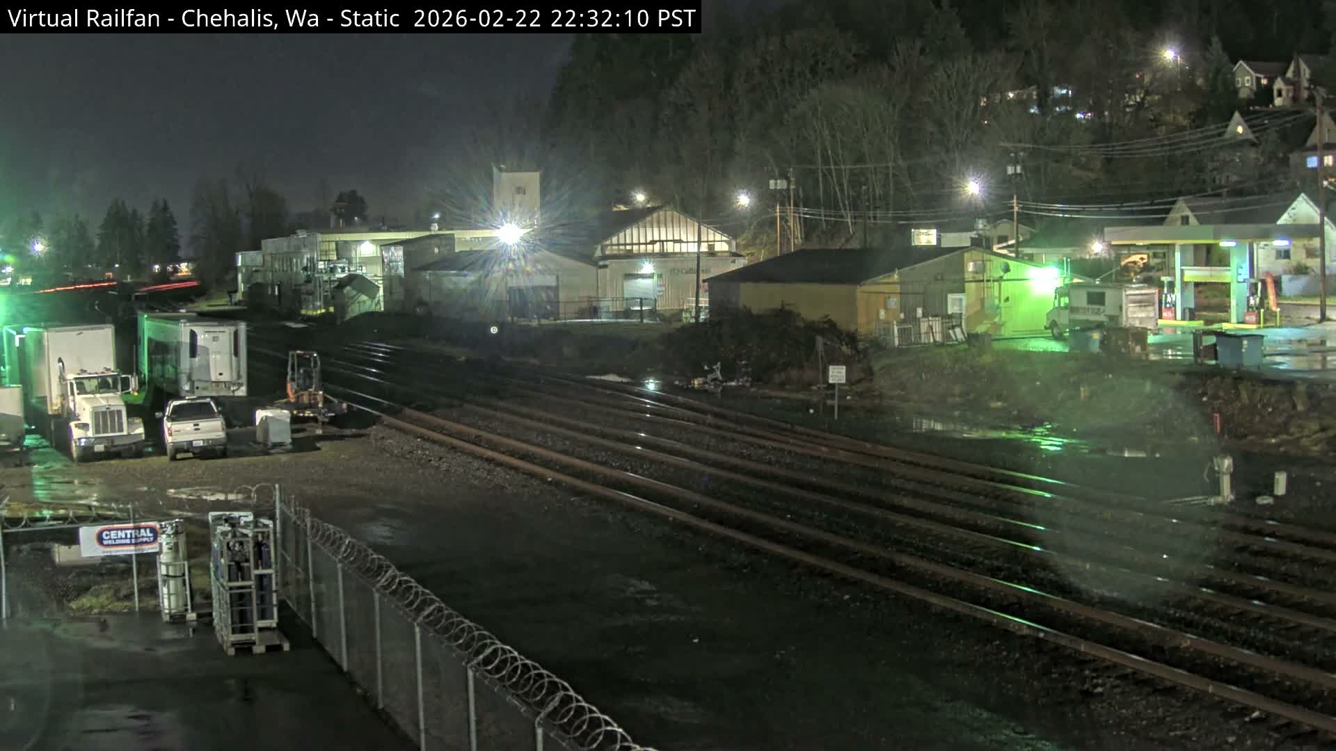 Chehalis City & Railroad Live Cam - Chehalis, Lewis, Washington, USA