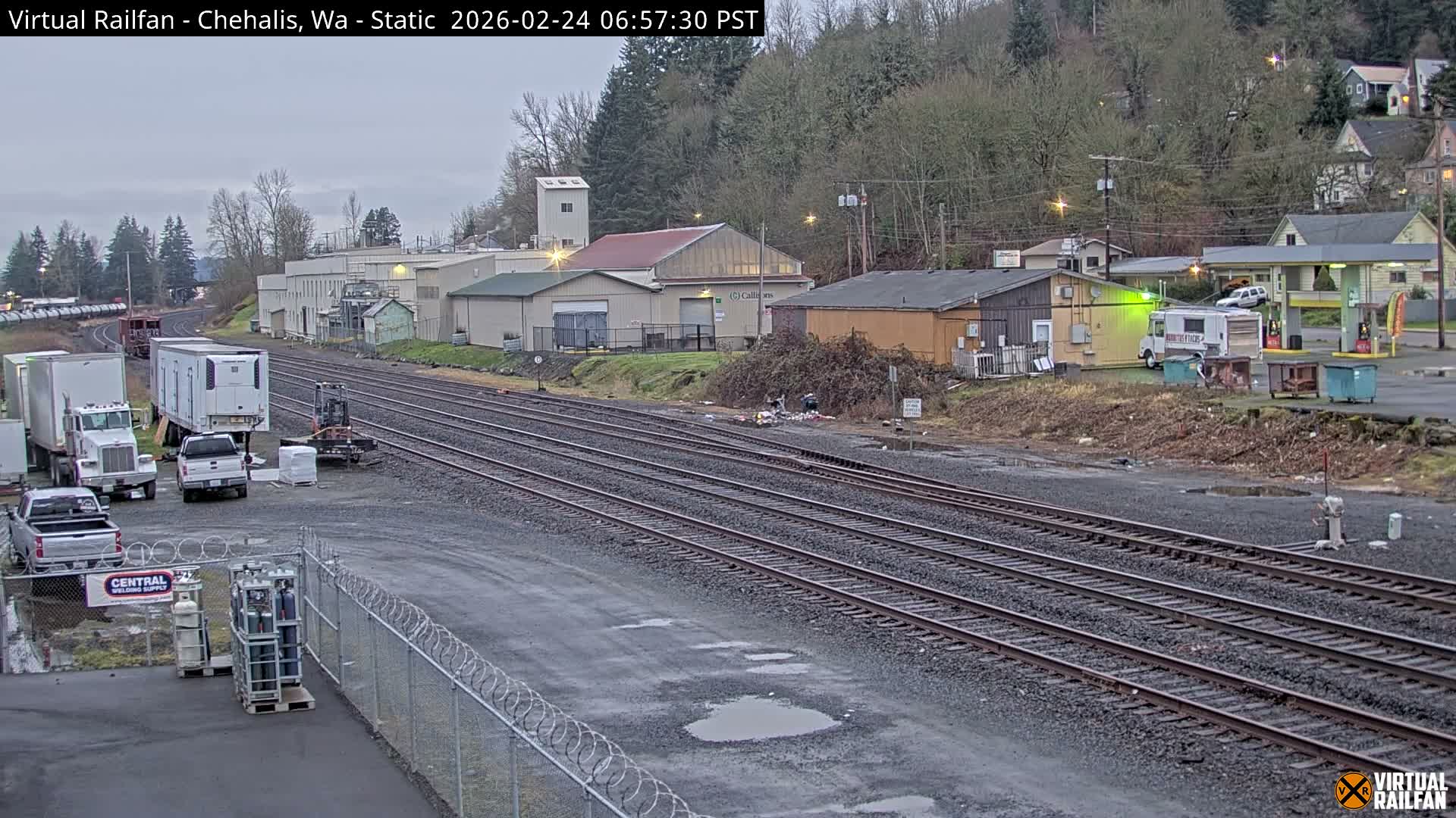 Chehalis City & Railroad Live Cam - Chehalis, Lewis, Washington, USA