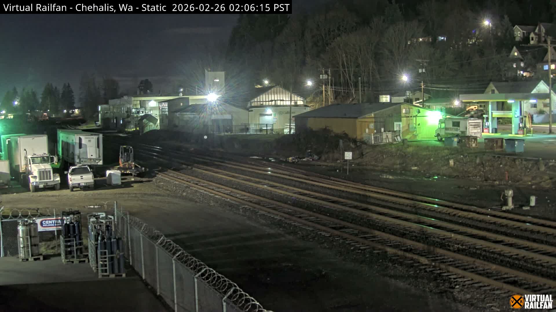 Chehalis City & Railroad Live Cam - Chehalis, Lewis, Washington, USA