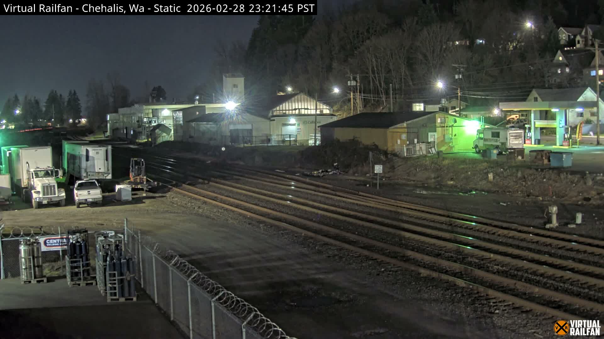 Chehalis City & Railroad Live Cam - Chehalis, Lewis, Washington, USA